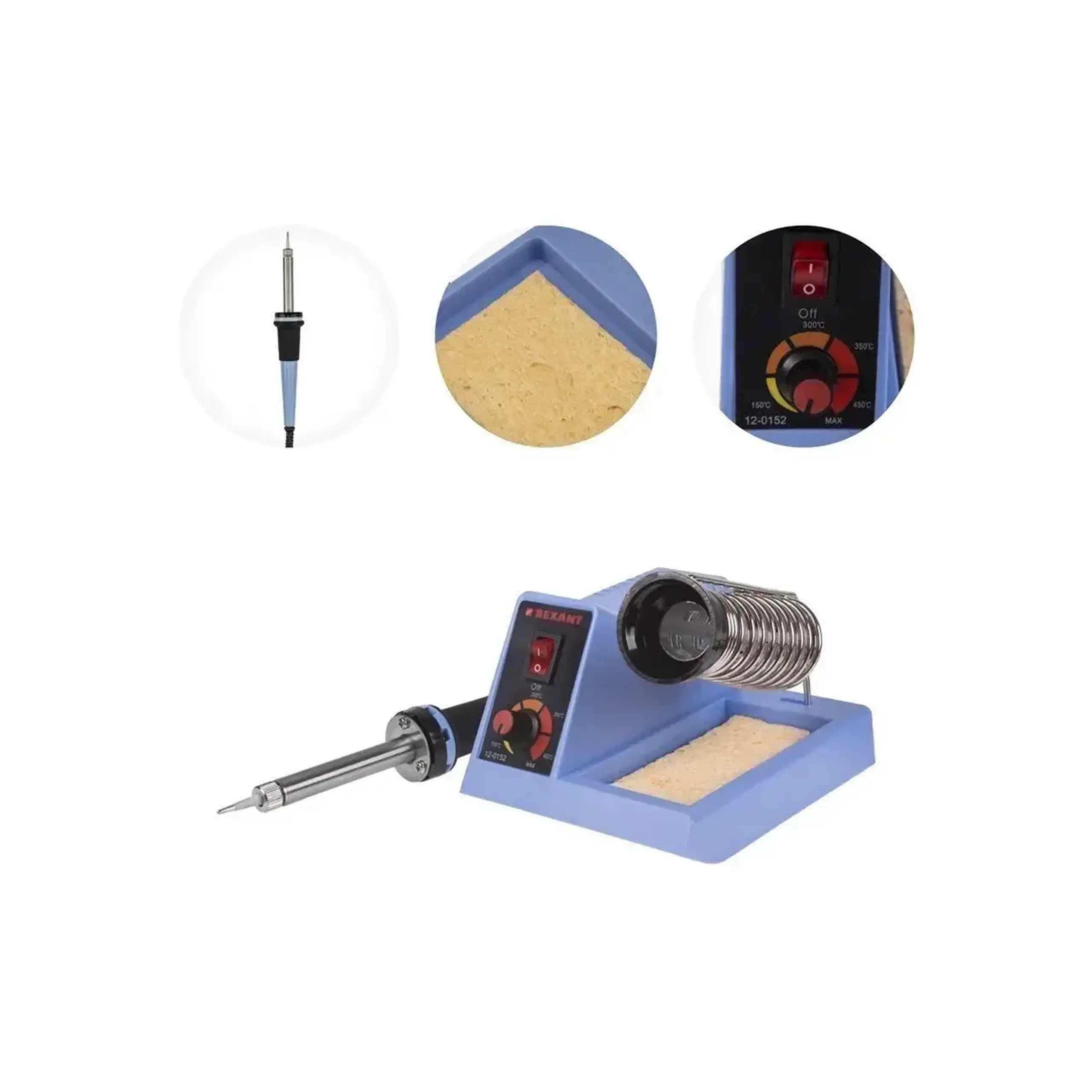 Stație de lipit R099 48 W 220 - 240 V 160 - 480 °С Rexant
