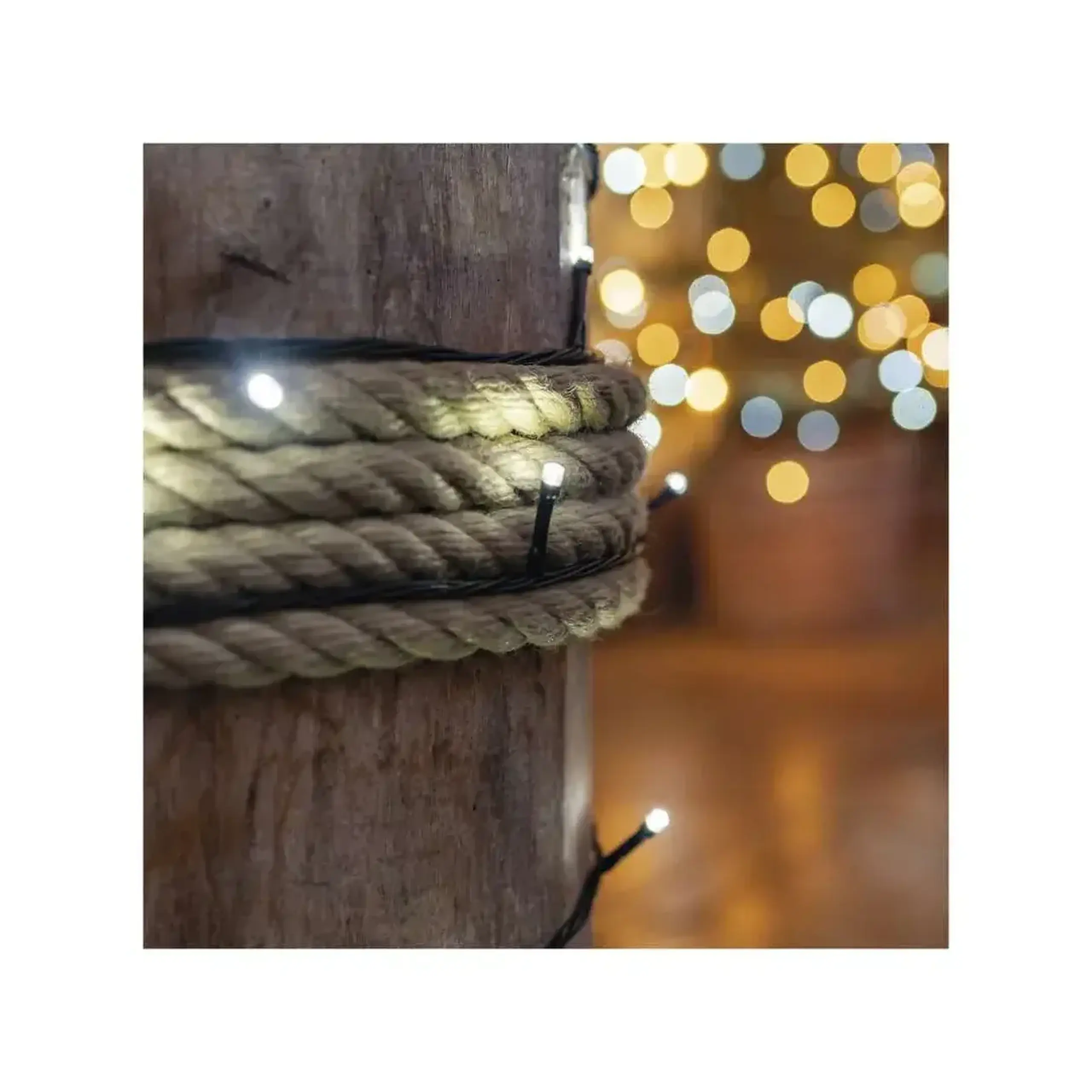 Ghirlandă "Fir" 5 W 10 m 6500 K 30 V DC IP44 LED EMOS