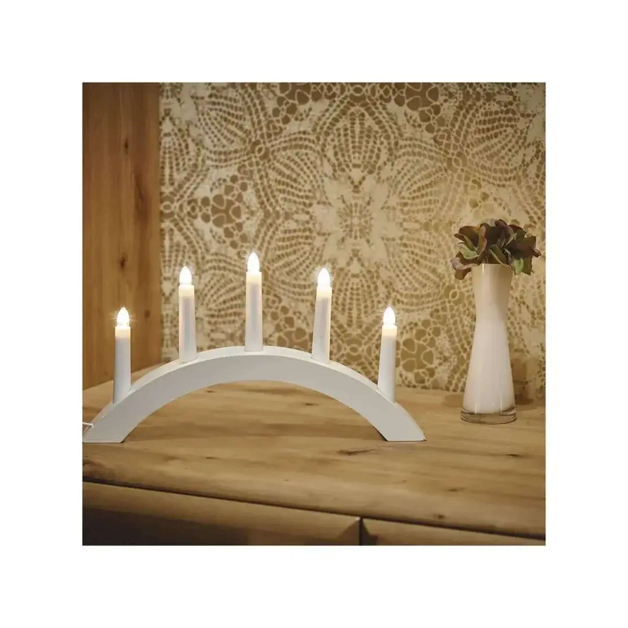 Decor de crăciun "Sfeșnic" 15 W 380 x 200 mm 3000 K 220 - 240 V IP20 E10 EMOS