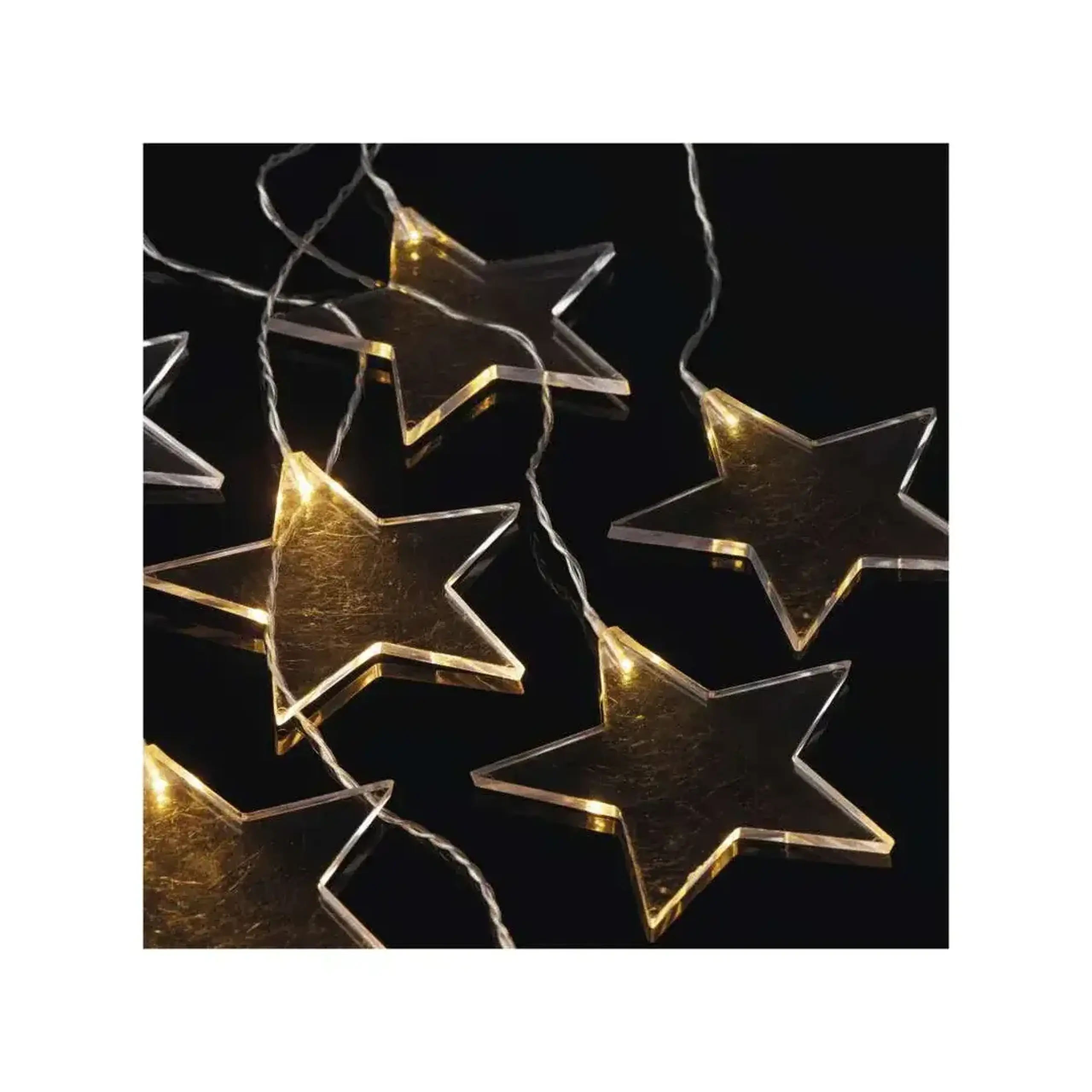 Ghirlandă "Cortină-Stele" 3.6 W 84 x 45 cm 3000 K 220 - 240 V IP44 LED EMOS