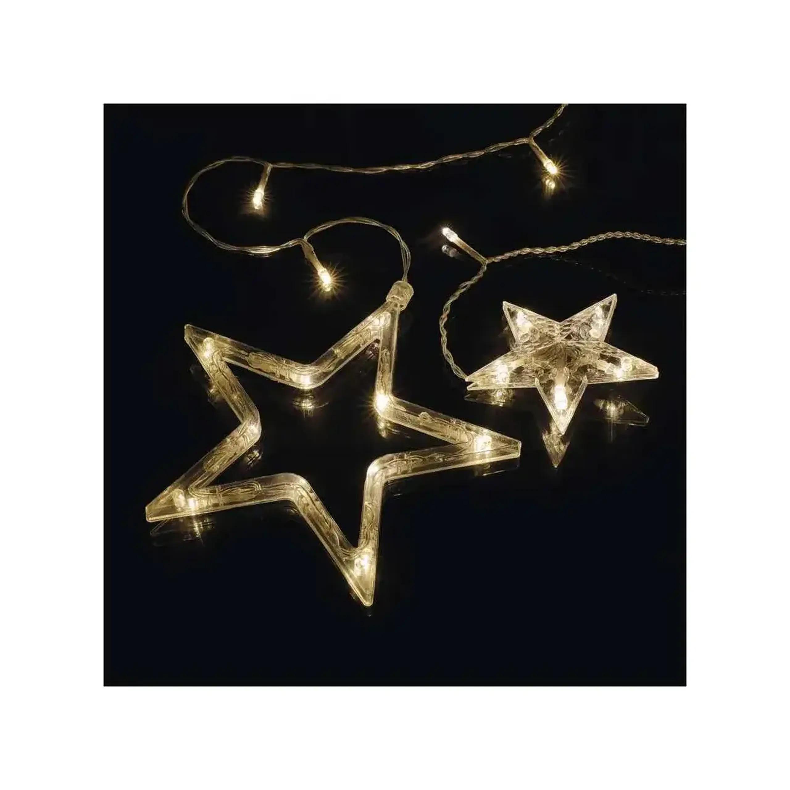 Ghirlandă "Cortină-Stele" 185 x 105 cm 3000 K 220 - 240 V IP44 LED EMOS