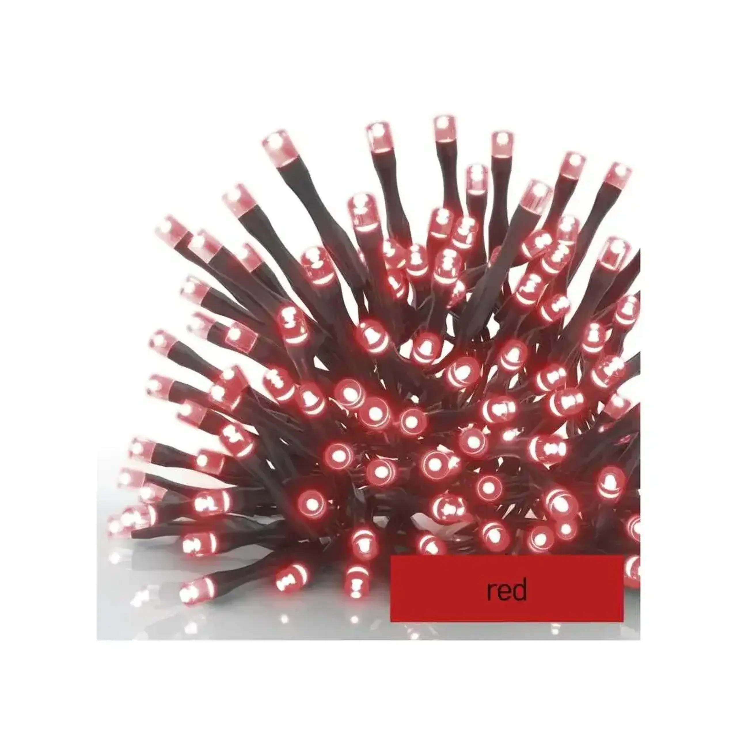 Ghirlandă "Fir" 3 W 5 m 30 V DC IP44 LED EMOS - Roșu 5 W (W)