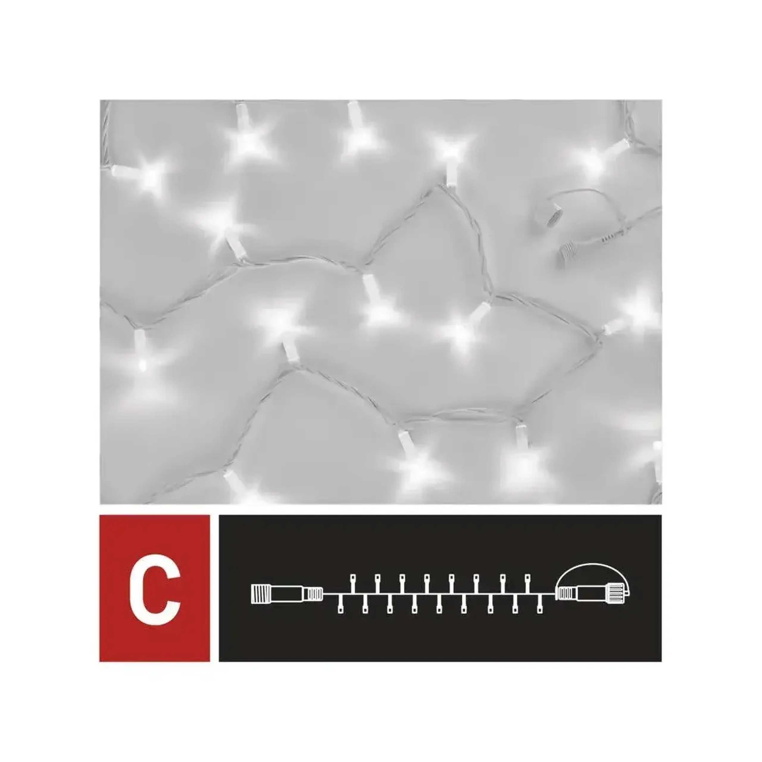 Ghirlandă PROFI 6 W 10 m 3000 K 30 V DC IP44 LED EMOS - Alb rece