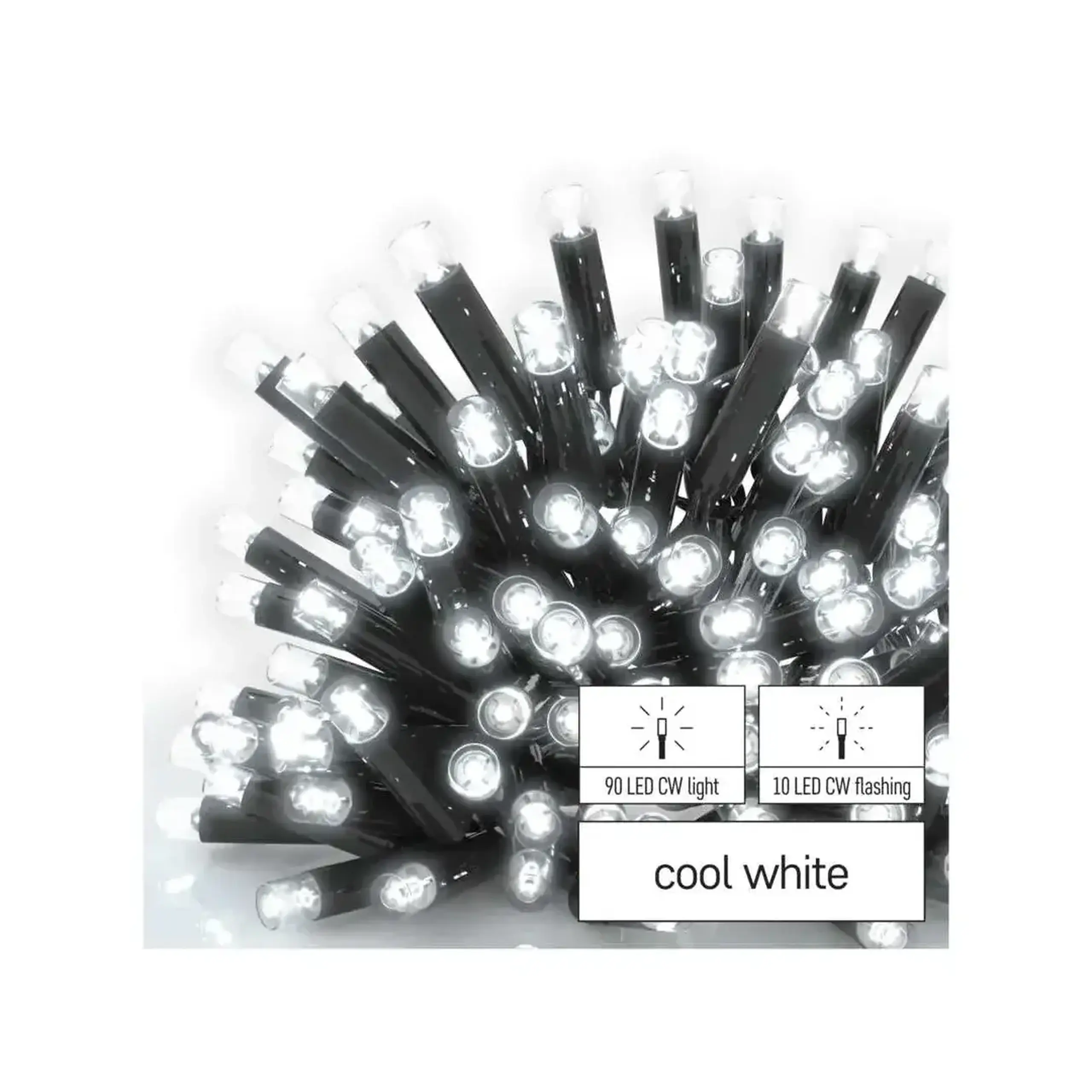 Ghirlandă PROFI 6 W 10 m 3000 K 30 V DC IP44 LED EMOS - Alb rece