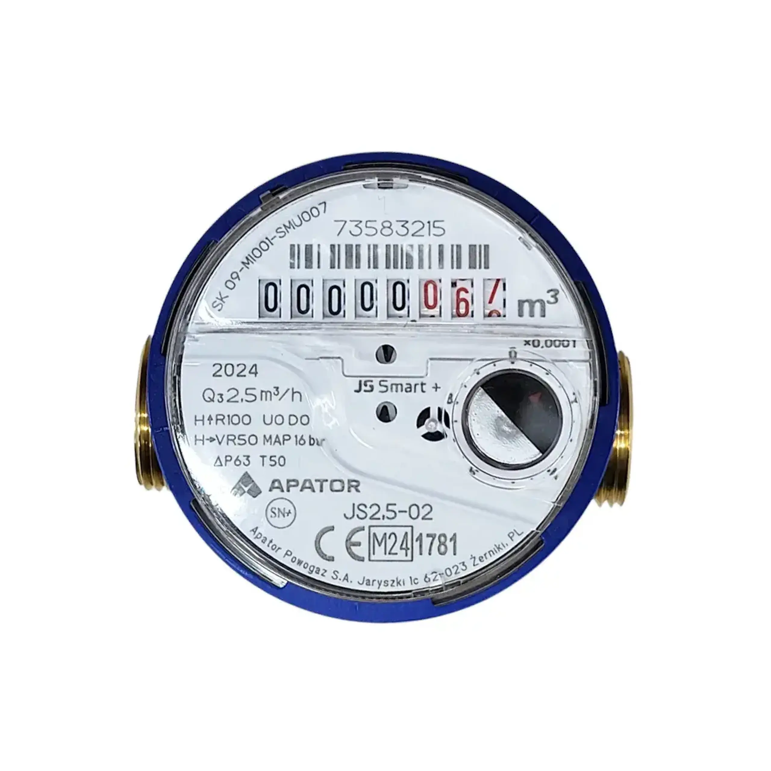 Contor de apă rece JS2.5-02 IP65 Apator