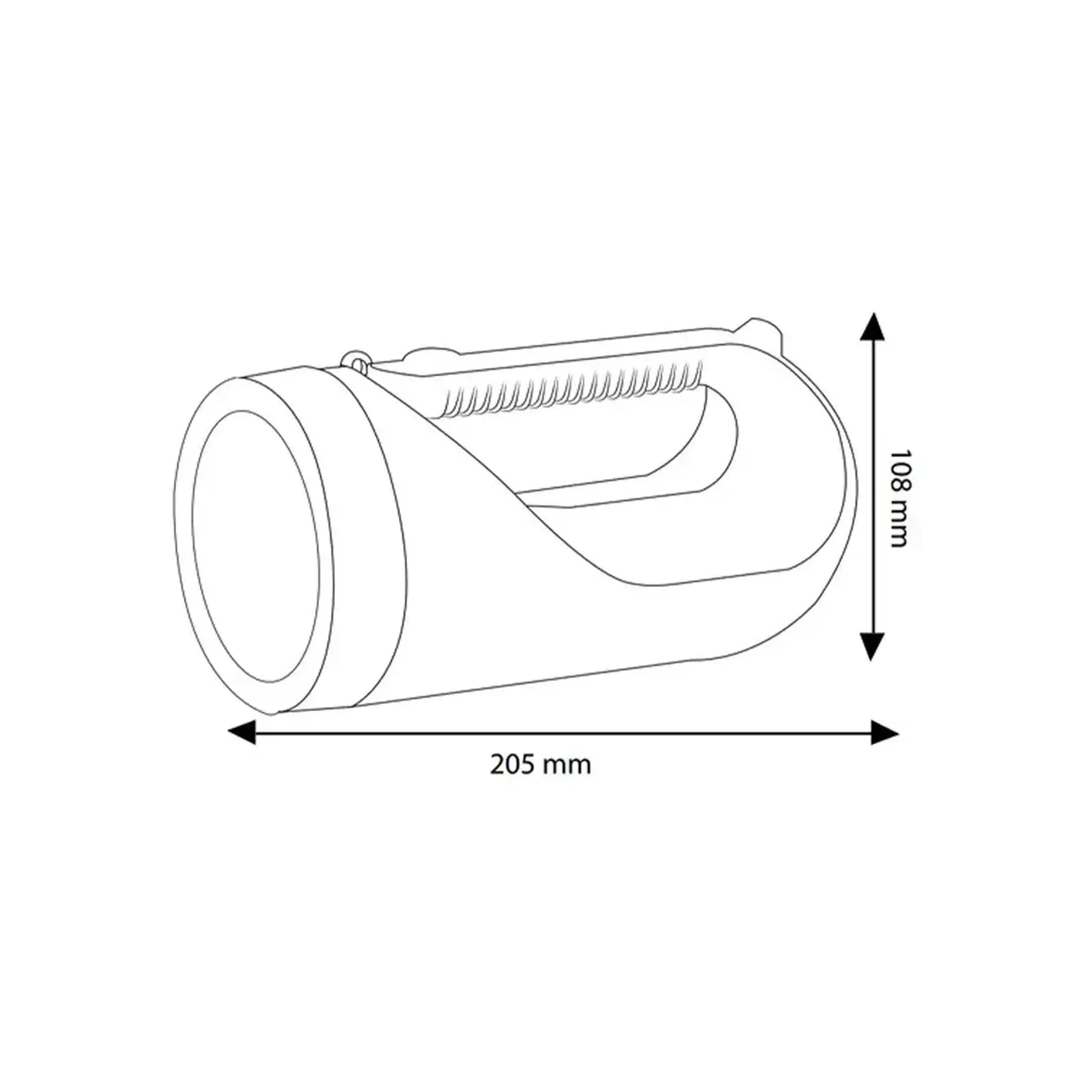 Lanternă LED LAMPARD 5 W 8000 - 12000 K 5 V 3600 mAh Horoz