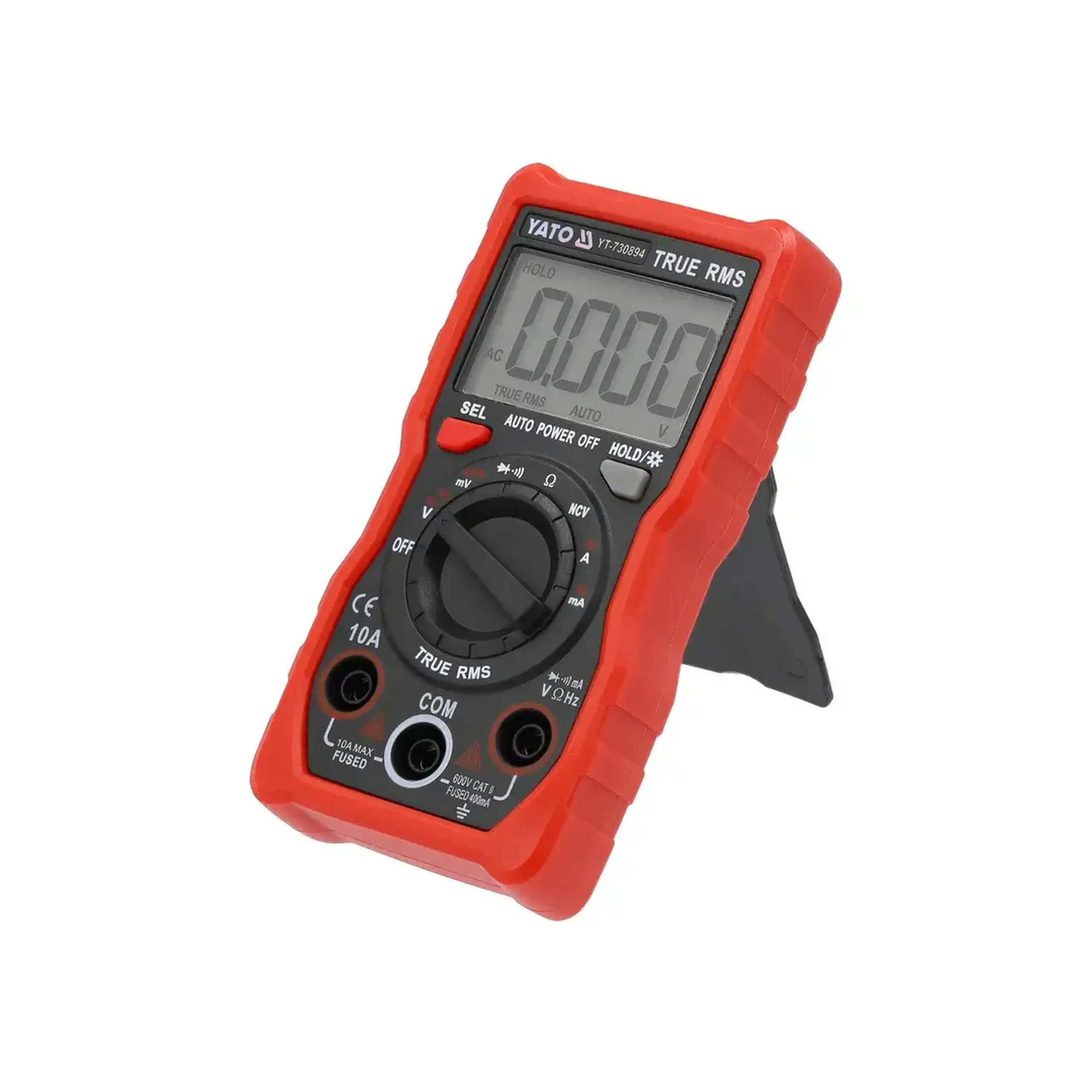 Multimetru digital 0 - 10 A 600 V AC/DC Yato
