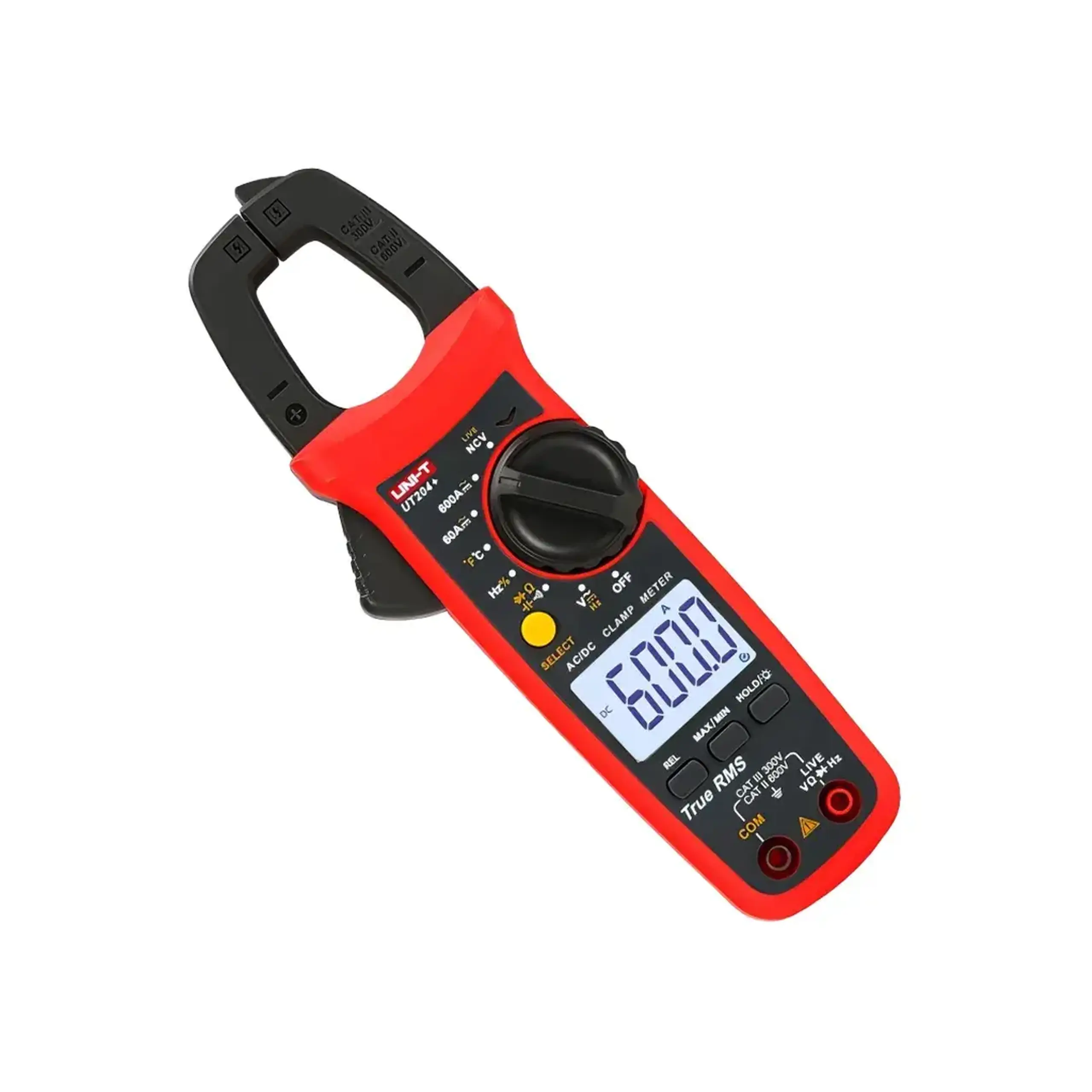 Clește de măsurat curentul UT204+ 400 A 600 V AC/DC UNI-T