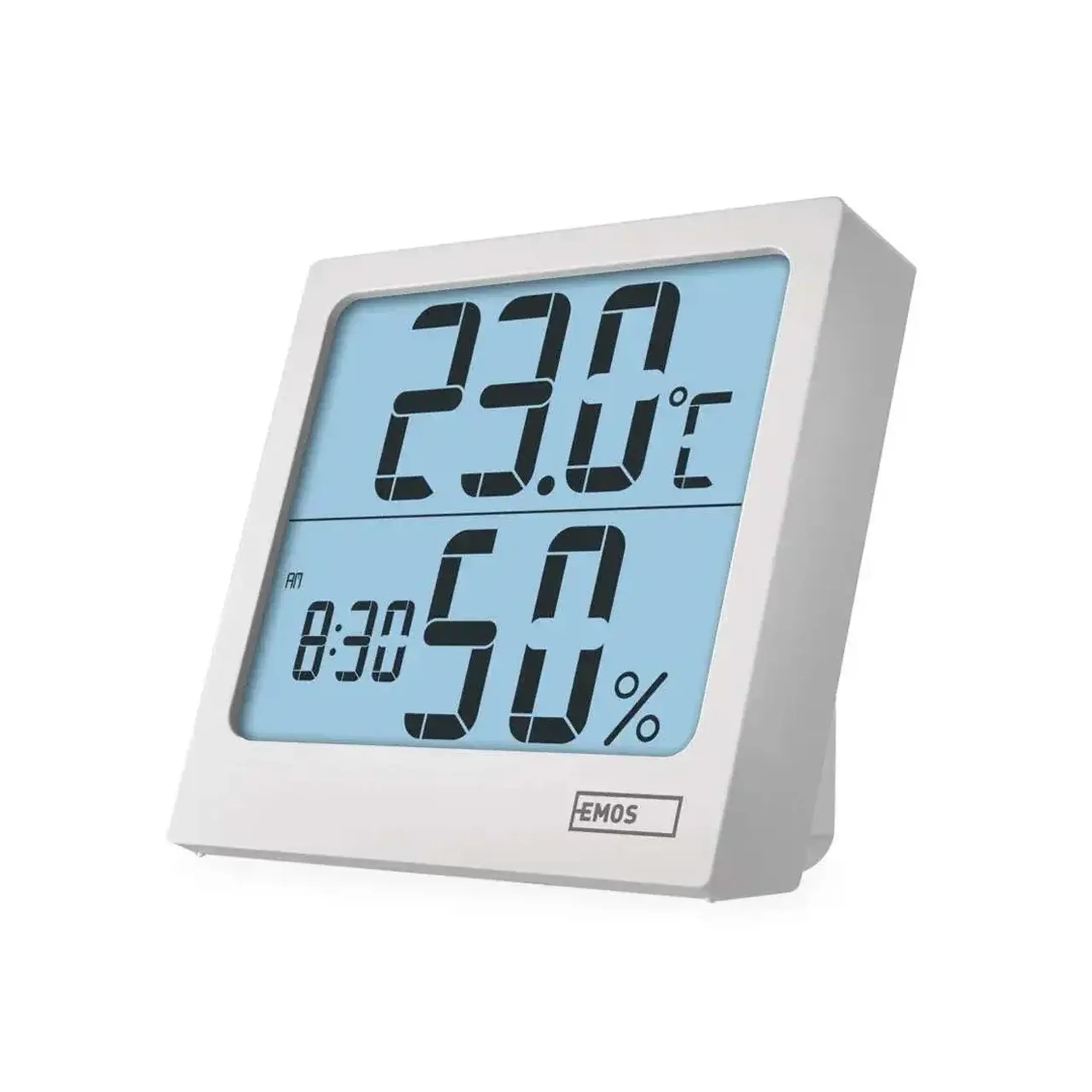 Termohigrometru cu ceas de la -10°С pînă la +50°С EMOS