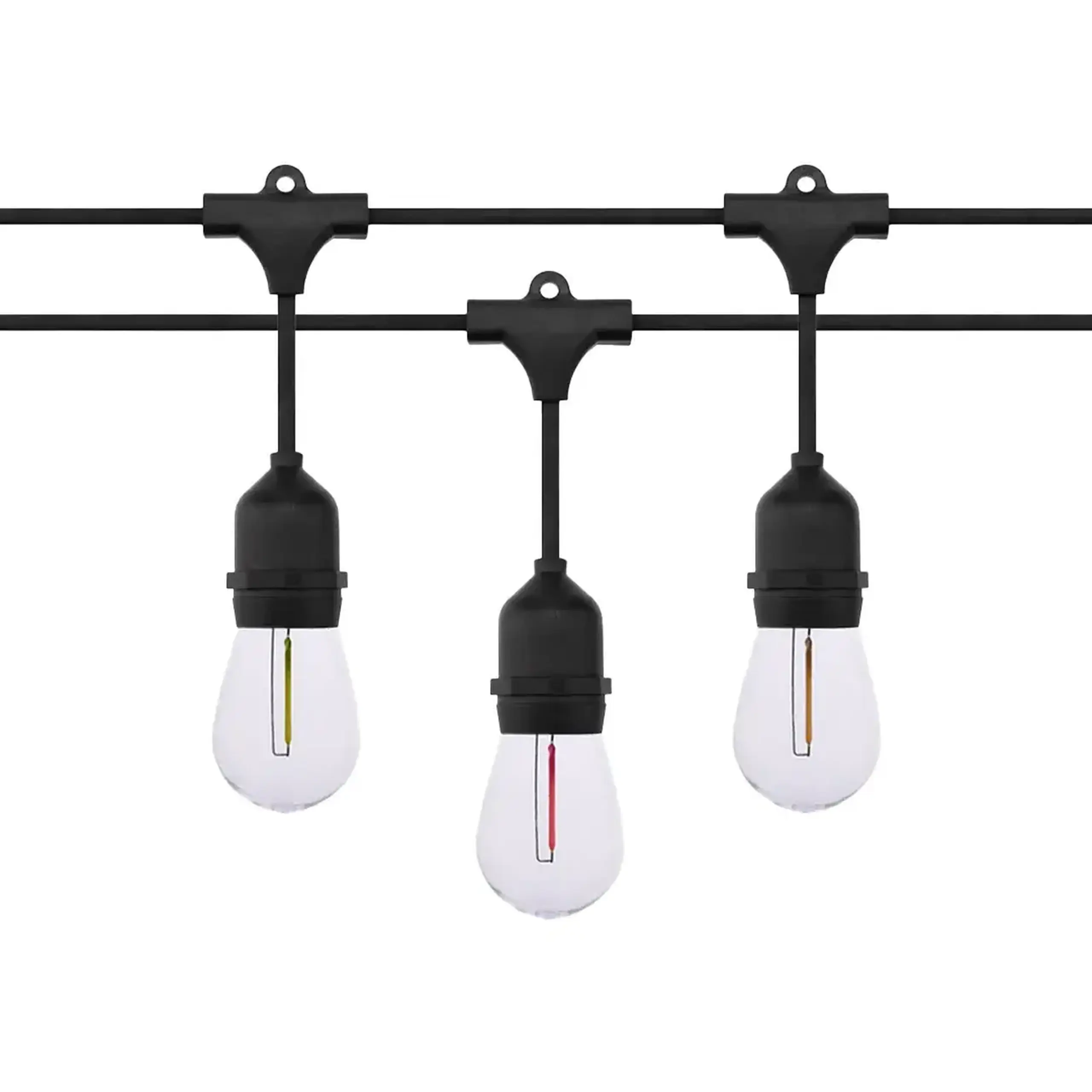 Cablu cu socluri 1 W 10 m 220 - 240 V IP65 E27 Elmos