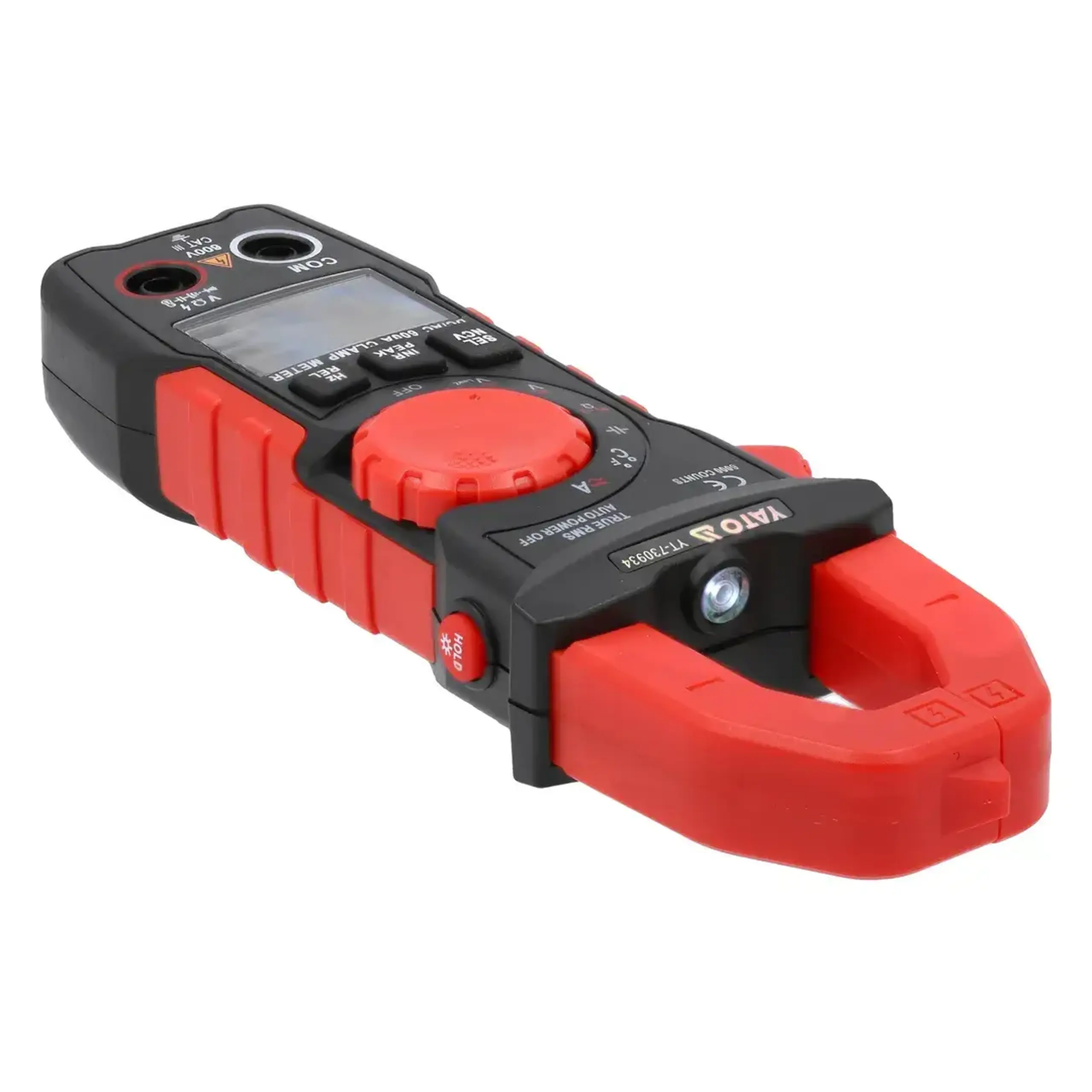 Clește de măsurat curentul 0 - 600 A 600 V AC/DC Yato - Curent (A) 0 - 600 A