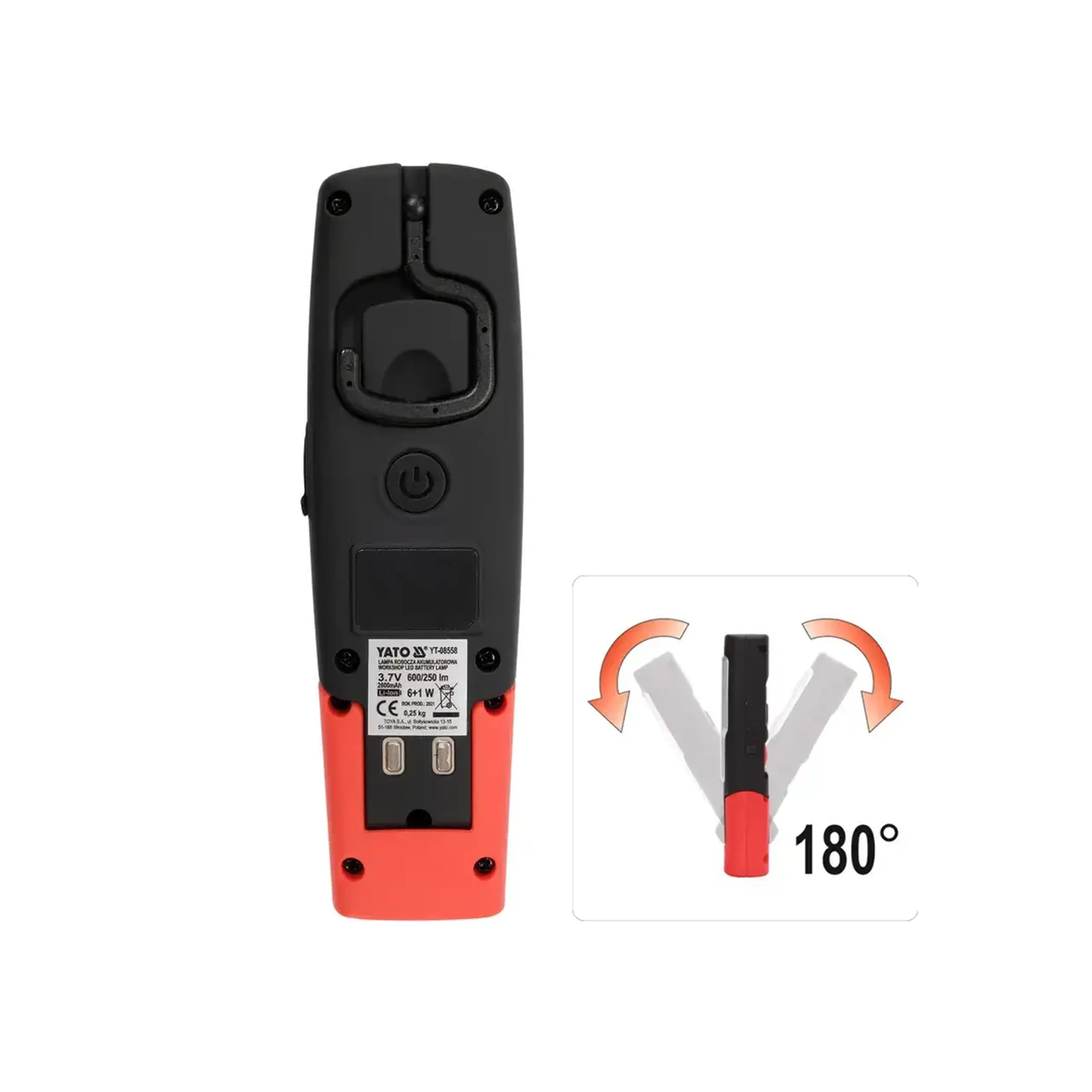 Lampă LED pentru atelier 7 W 6500 K 220 - 240 V 2600 mAh (Li-ion) Yato