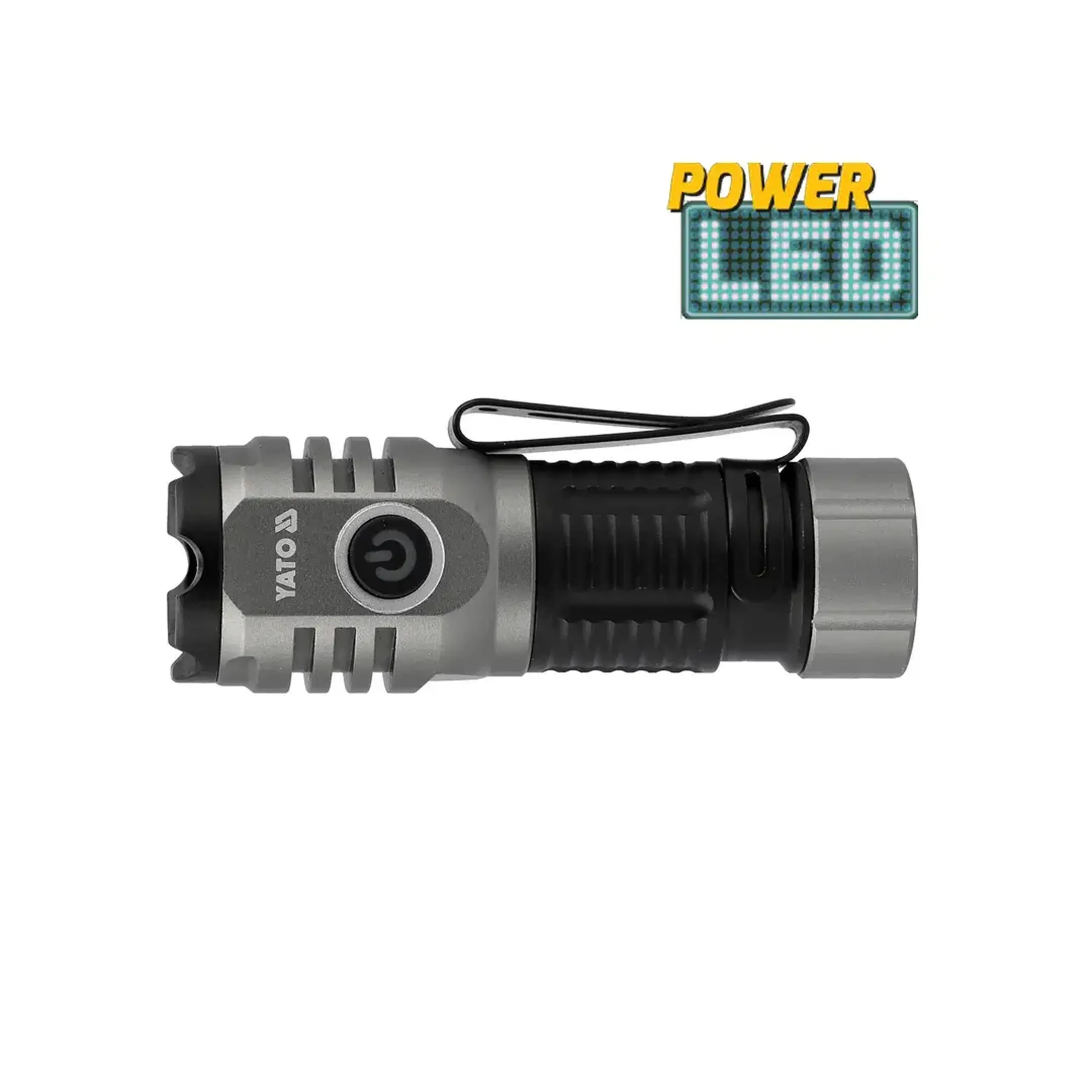 Lanternă LED cu acumulator 10 W 6000 - 7000 K 3.7 V 700 mAh (Li-ion) Yato - Distanţa de iluminare 65 m