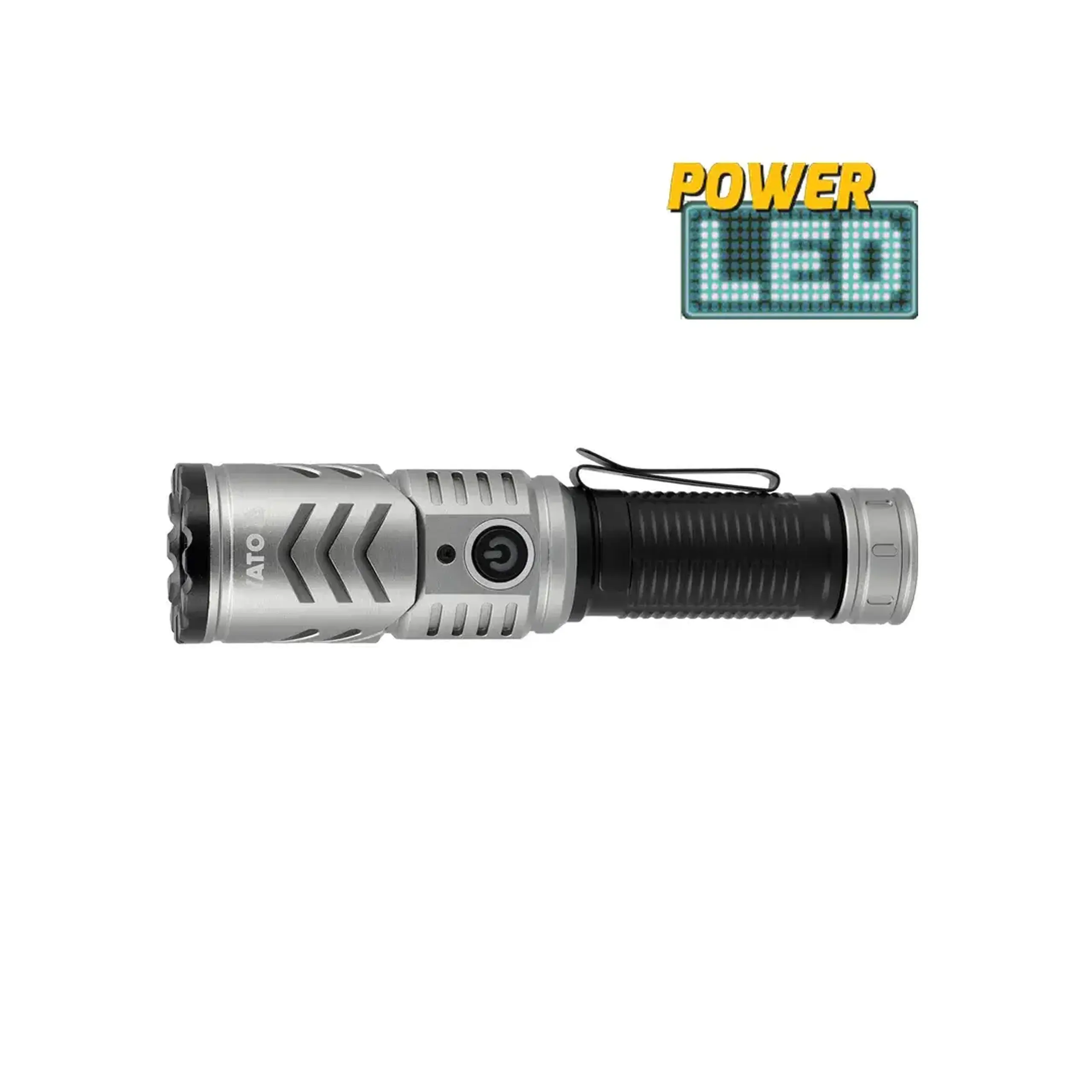 Lanternă LED cu acumulator 10 W 6000 - 7000 K 3.7 V 700 mAh (Li-ion) Yato - Distanţa de iluminare 160 m