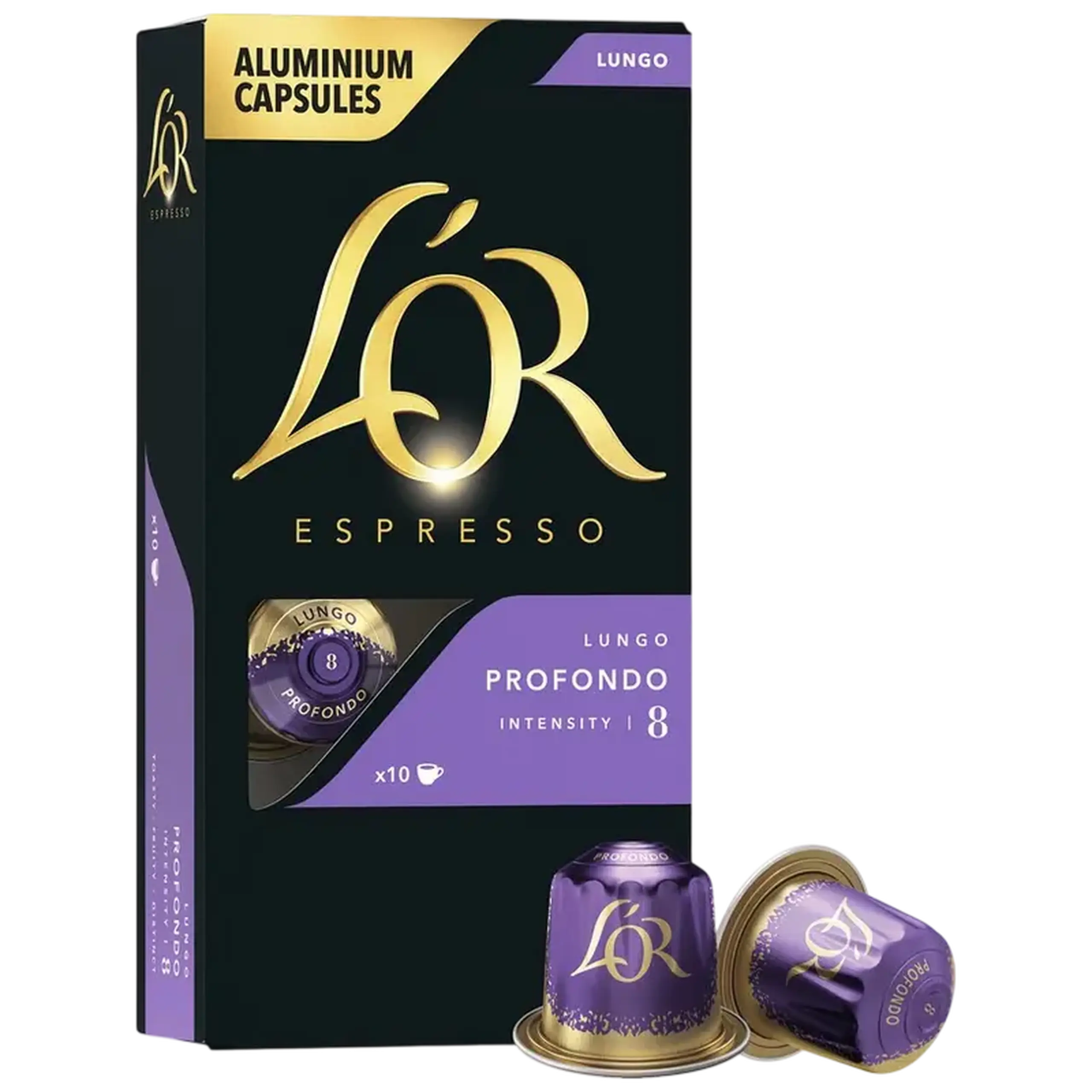 Cafea L'OR Espresso Lungo Profondo, 10 buc