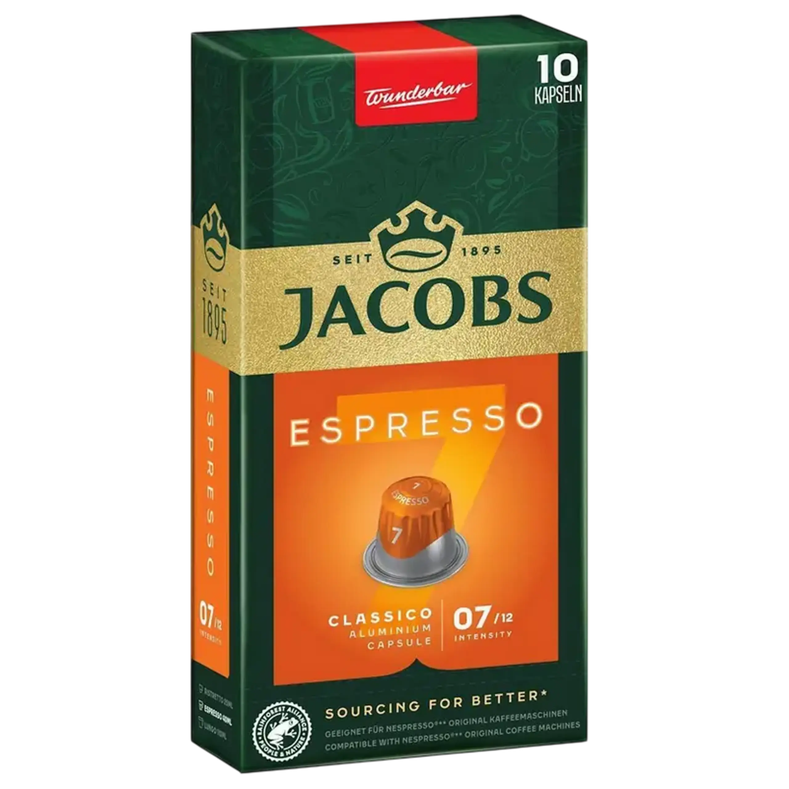Cafea Jacobs Espresso Classico, 10 buc