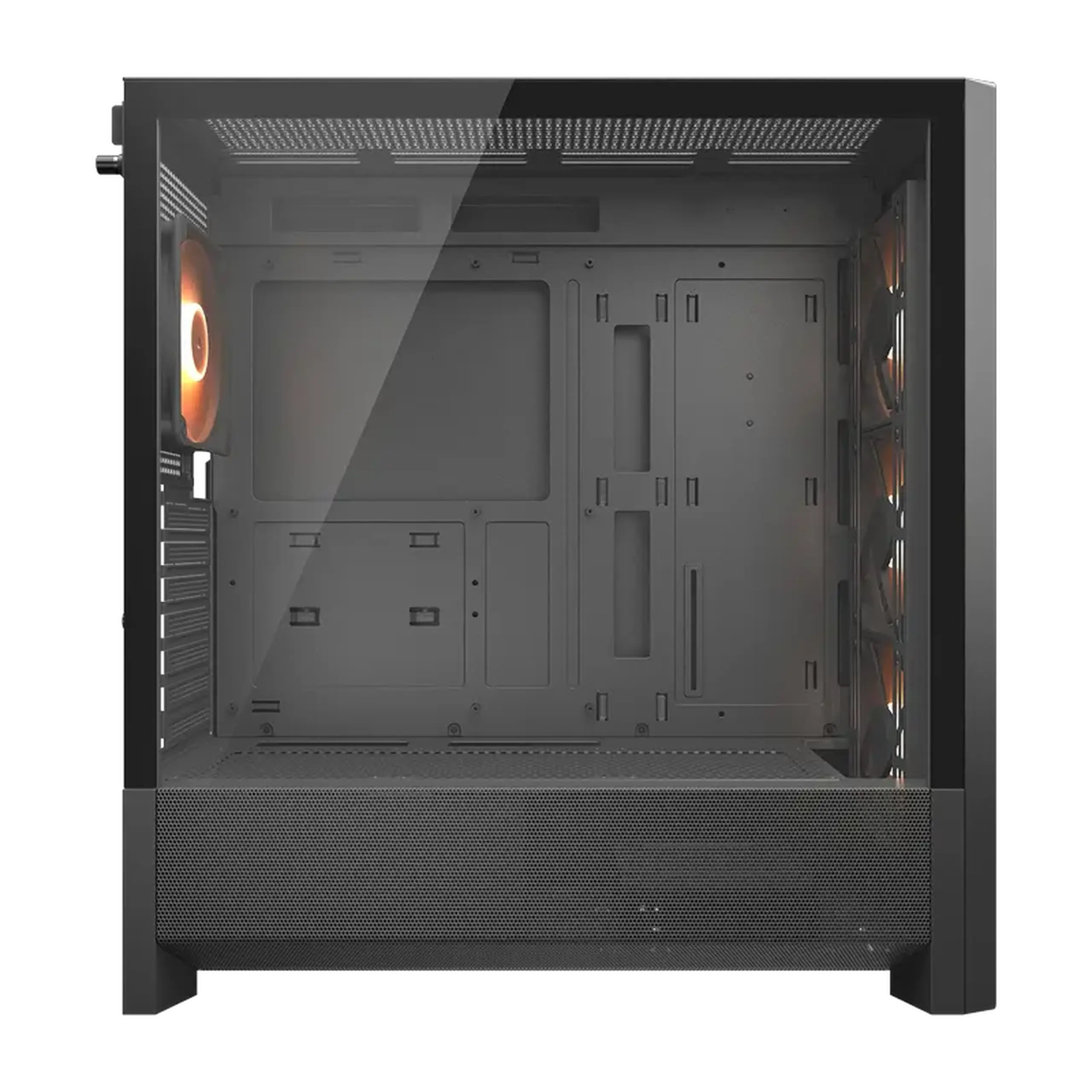 Carcasă PC Cougar MX230 RGB, Midi-Tower, Fără PSU, Negru