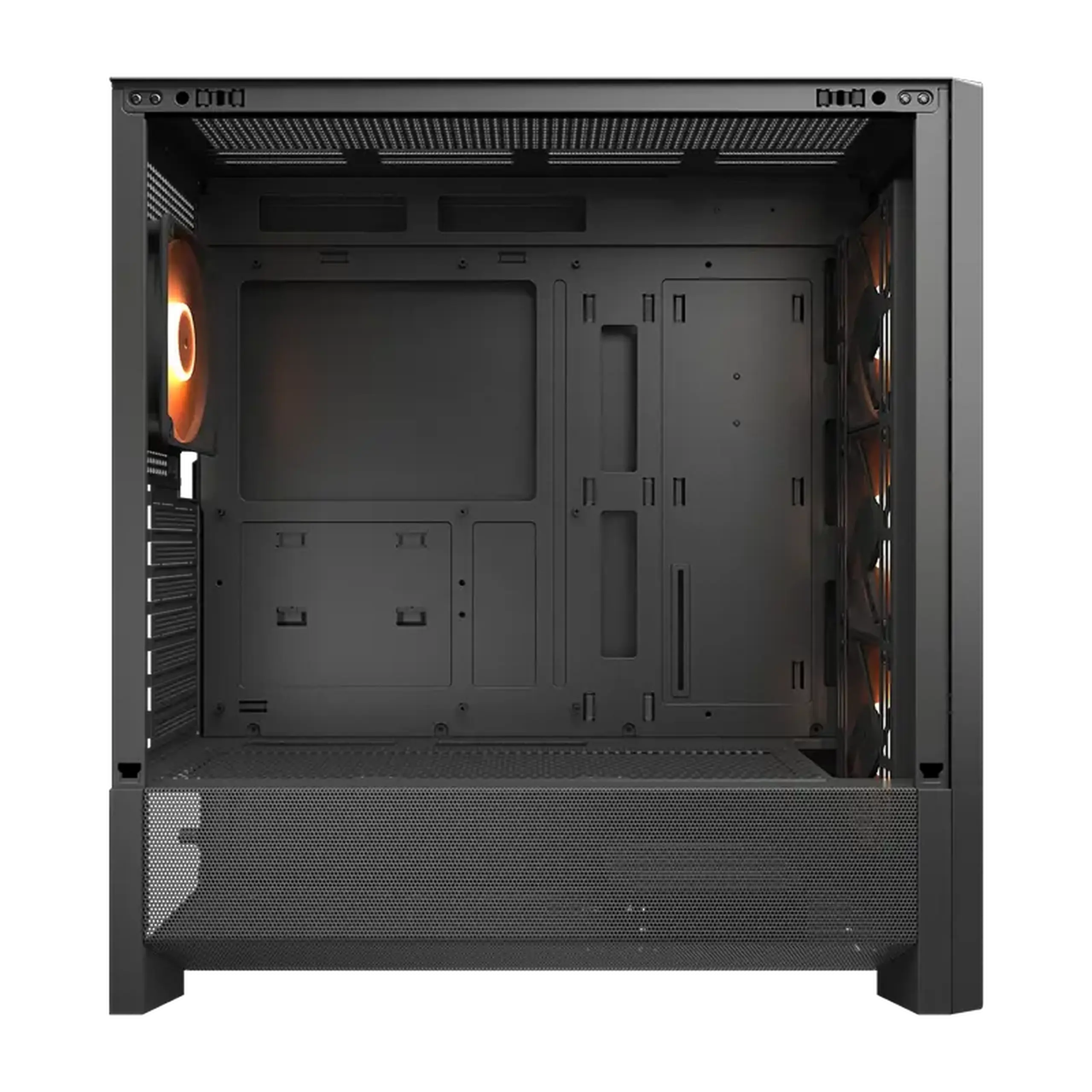 Carcasă PC Cougar MX230 RGB, Midi-Tower, Fără PSU, Negru