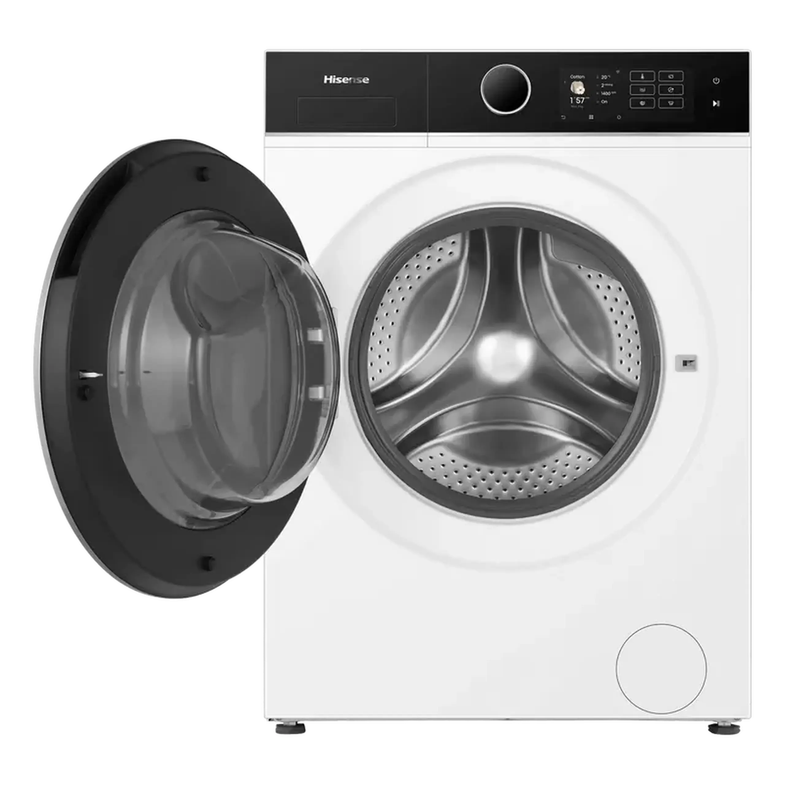 Mașină de spălat Hisense WF5I8043BWF, 8kg, Alb