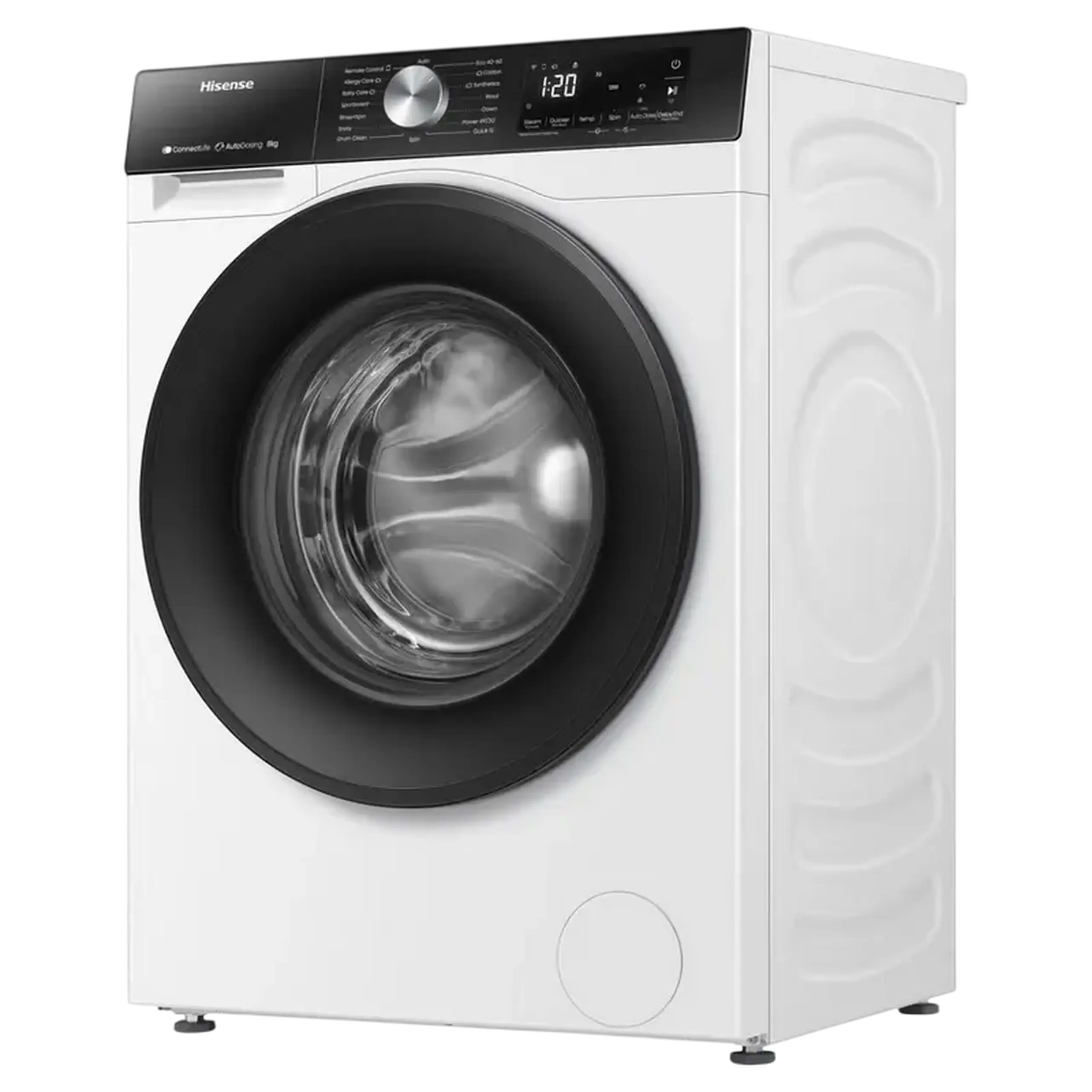 Mașină de spălat Hisense WF3S8045BW3, 8kg, Alb