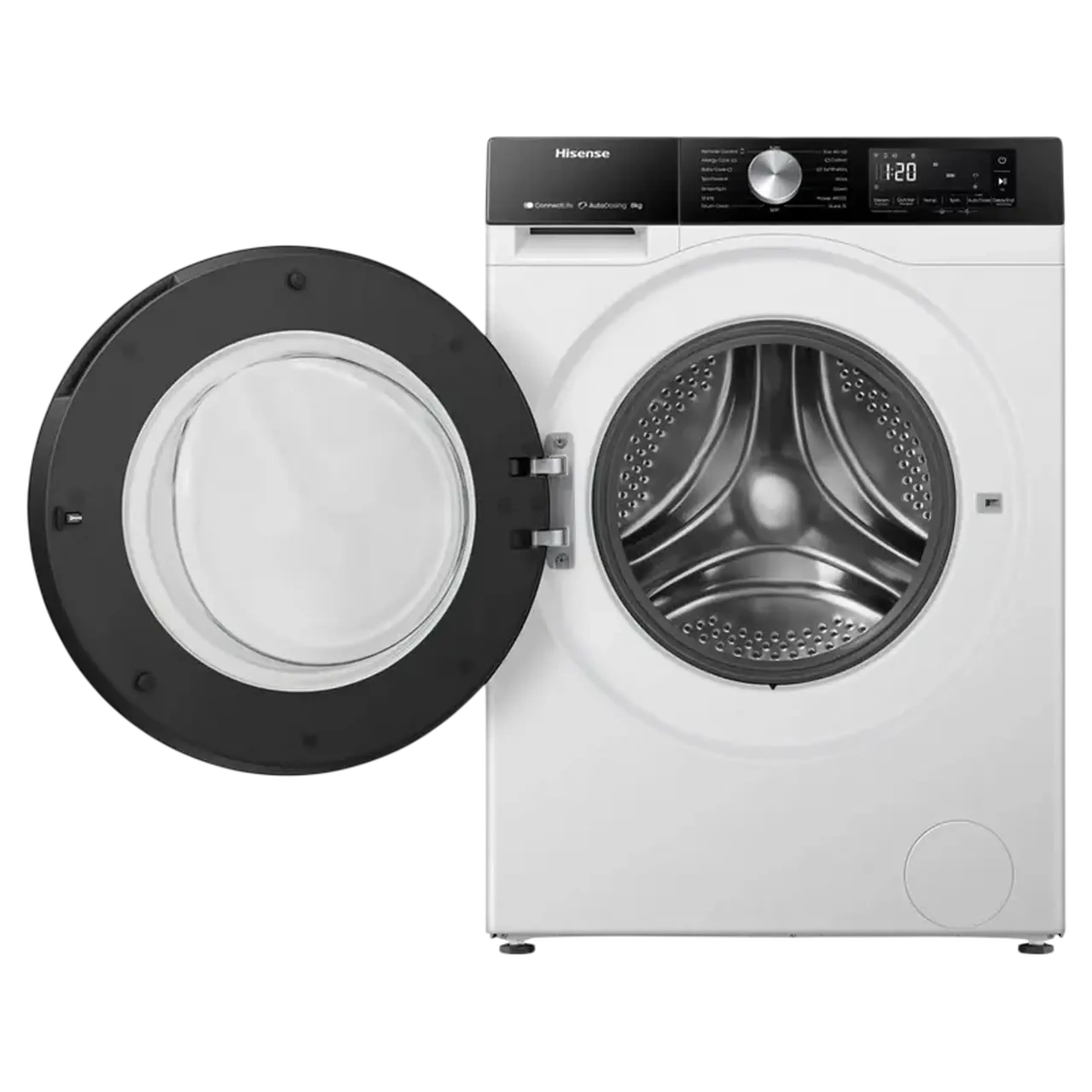 Mașină de spălat Hisense WF3S8045BW3, 8kg, Alb