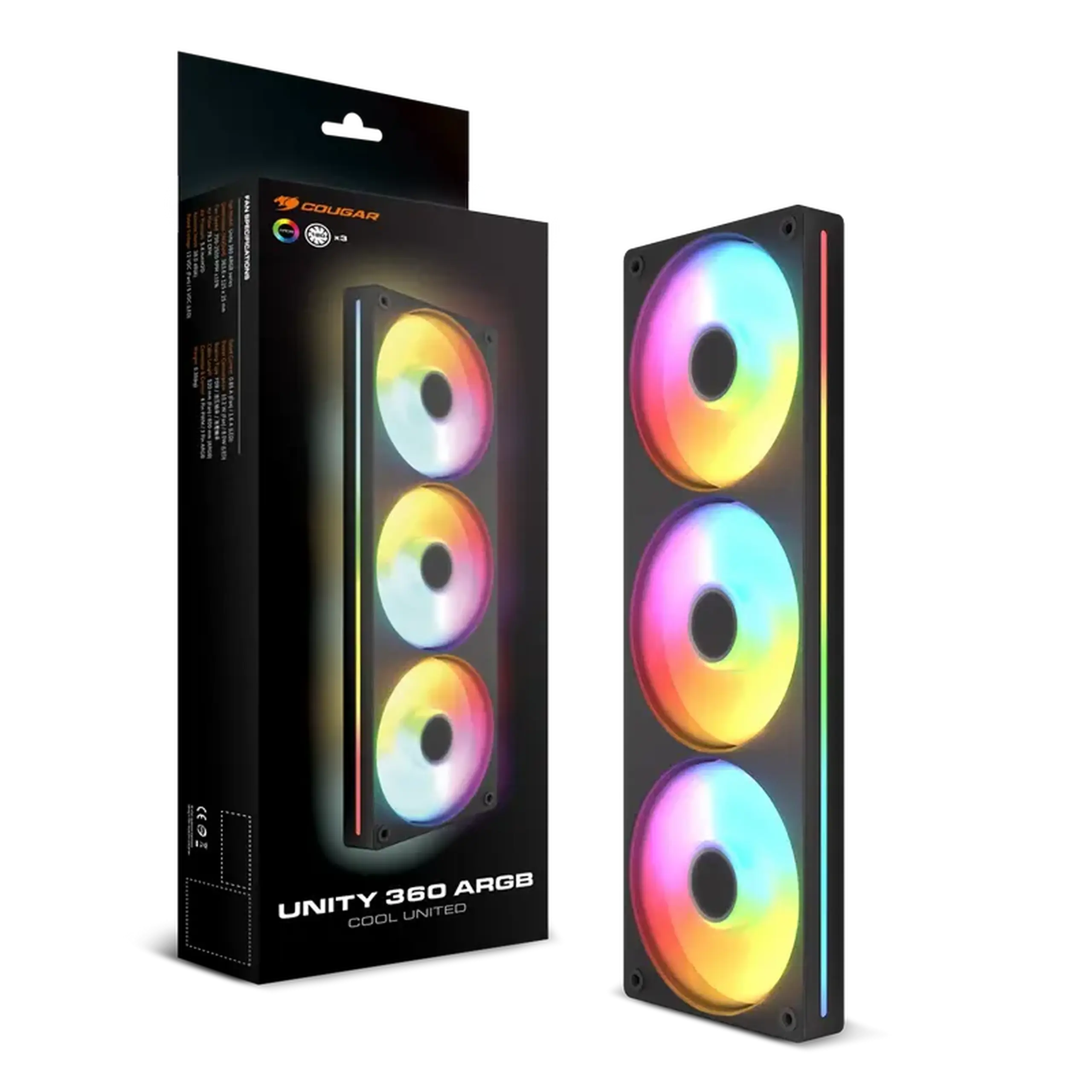 Ventilator PC Cougar Unity360-FB, 120 mm