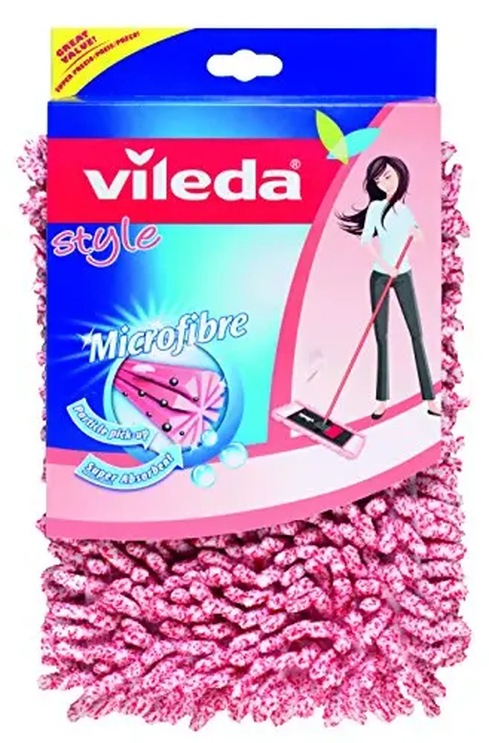 VILEDA REF TEU STYLE MICROFIBRE