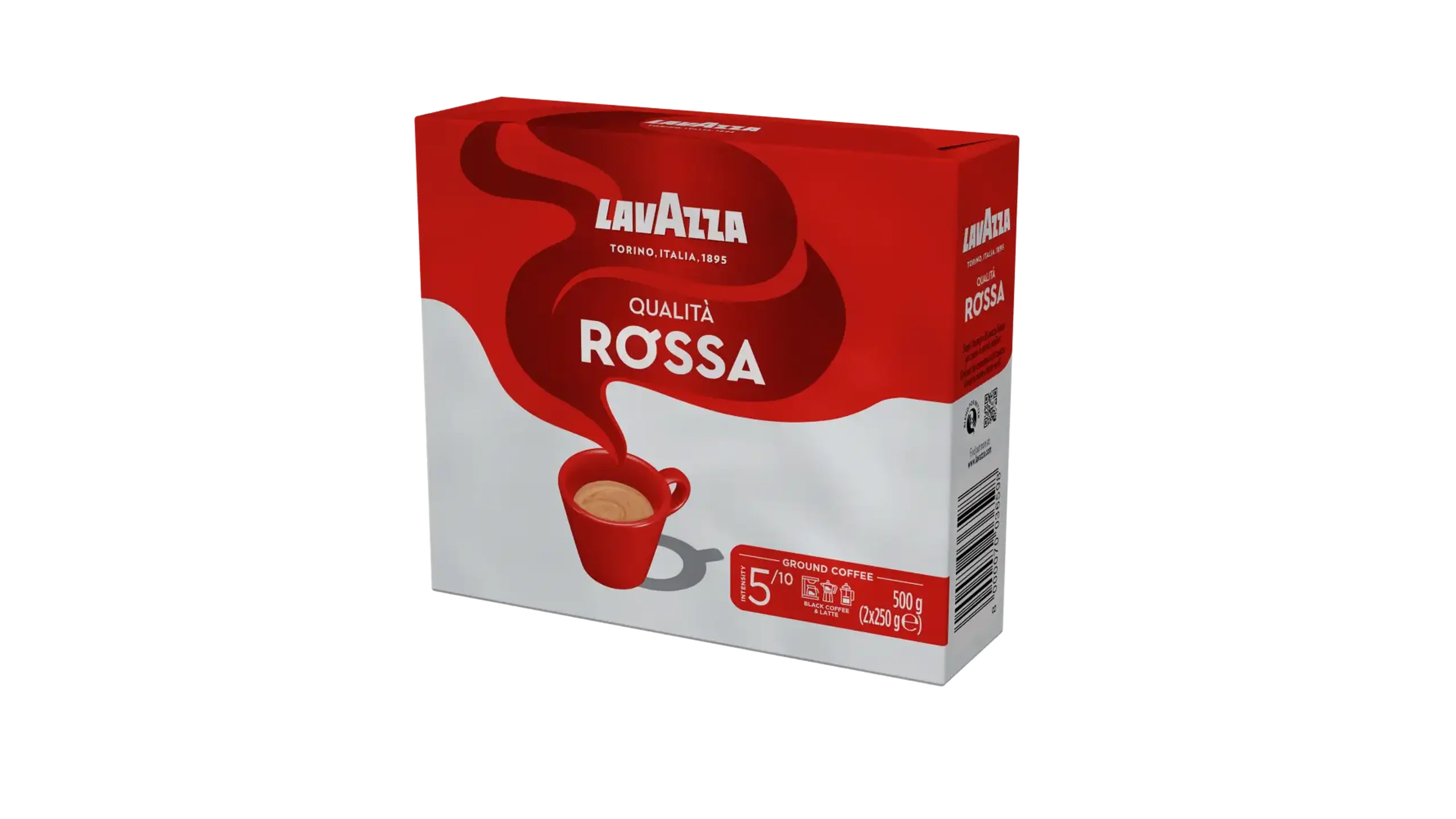 LAVAZZA Q. ROSSA 2X250G MACINATA