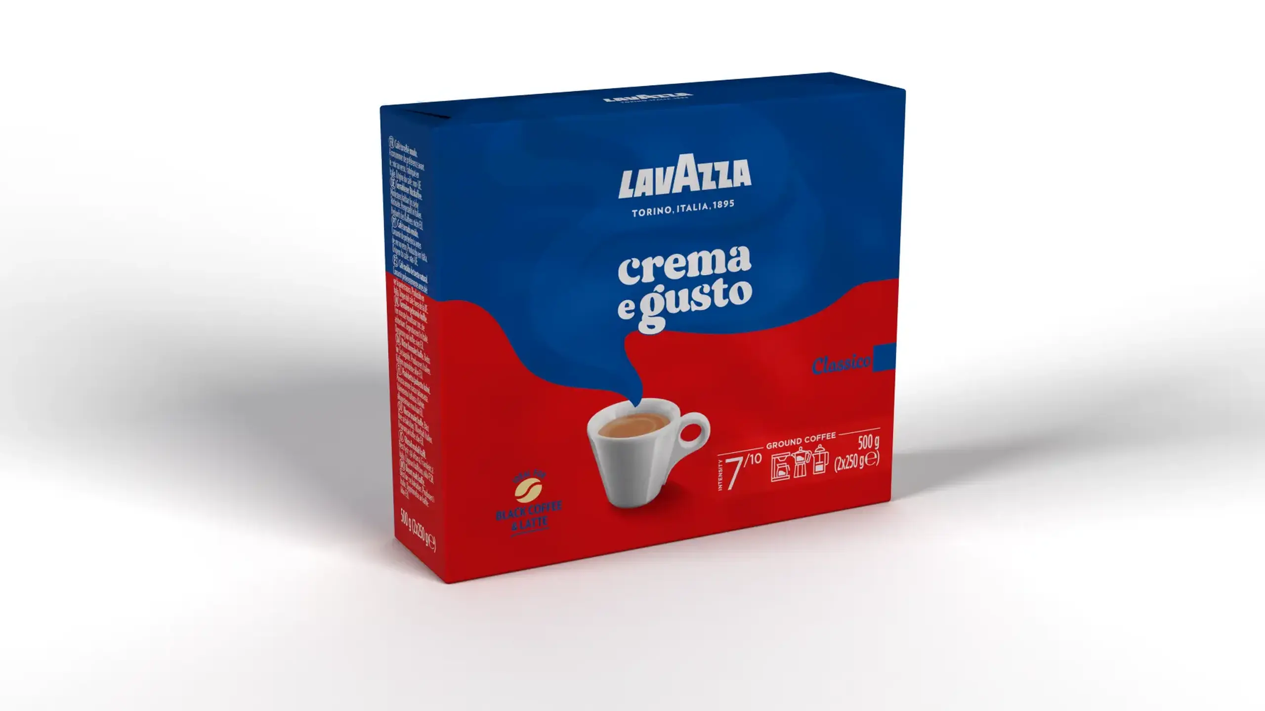 LAVAZZA CREMA GUSTO 2X250G MACINATA