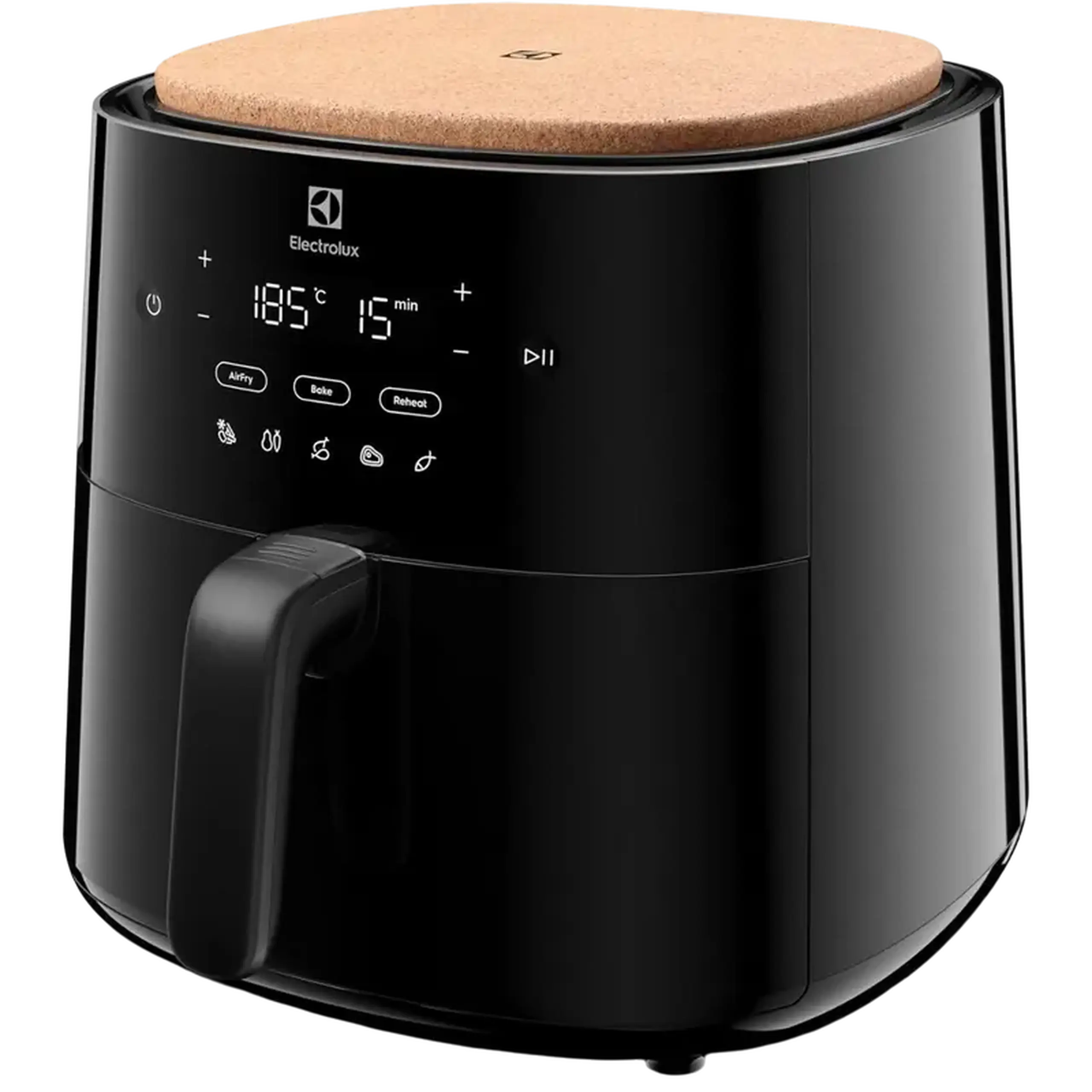 Friteuză cu aer cald Electrolux EAF5B, Negru