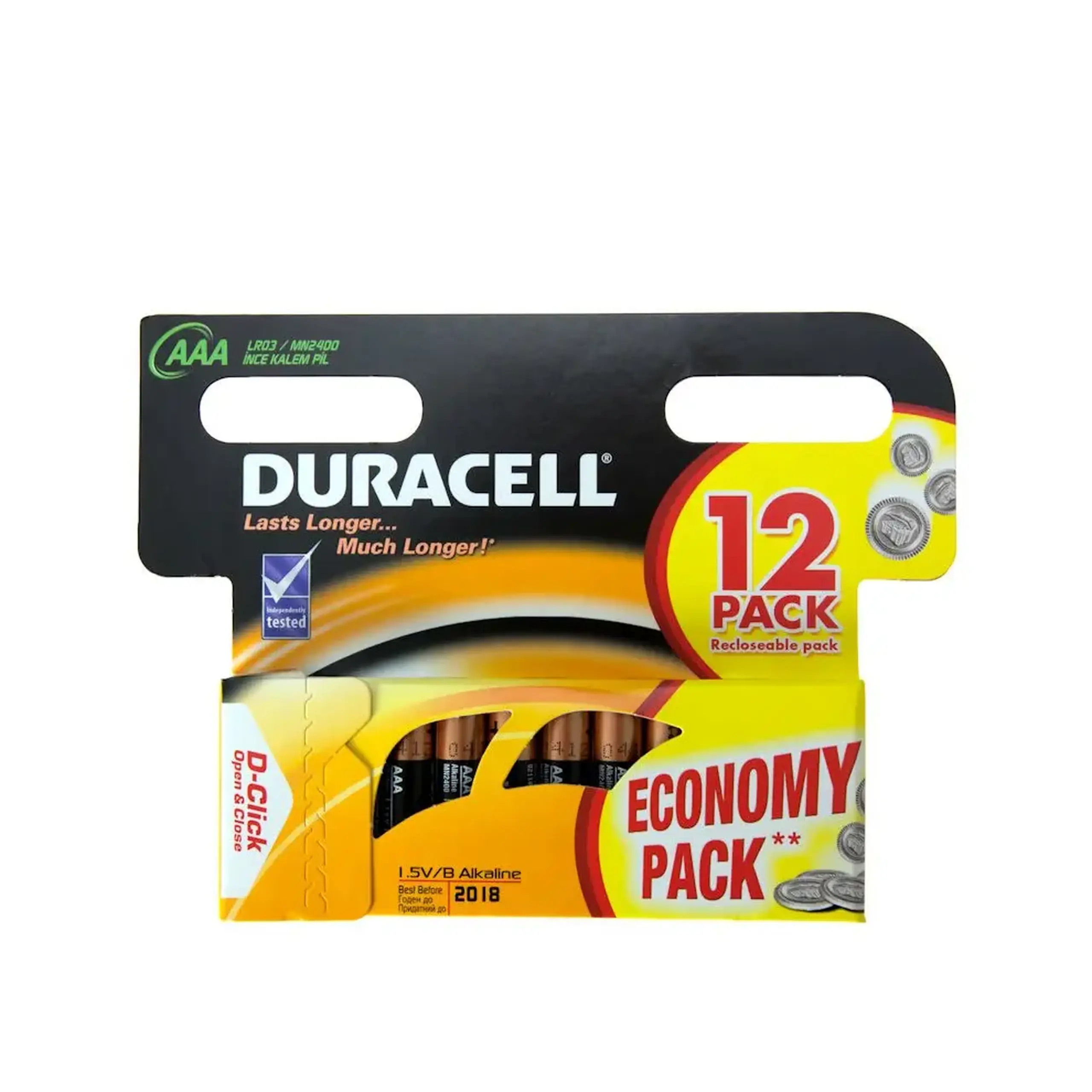 DURACELL AAA MN2400 K12