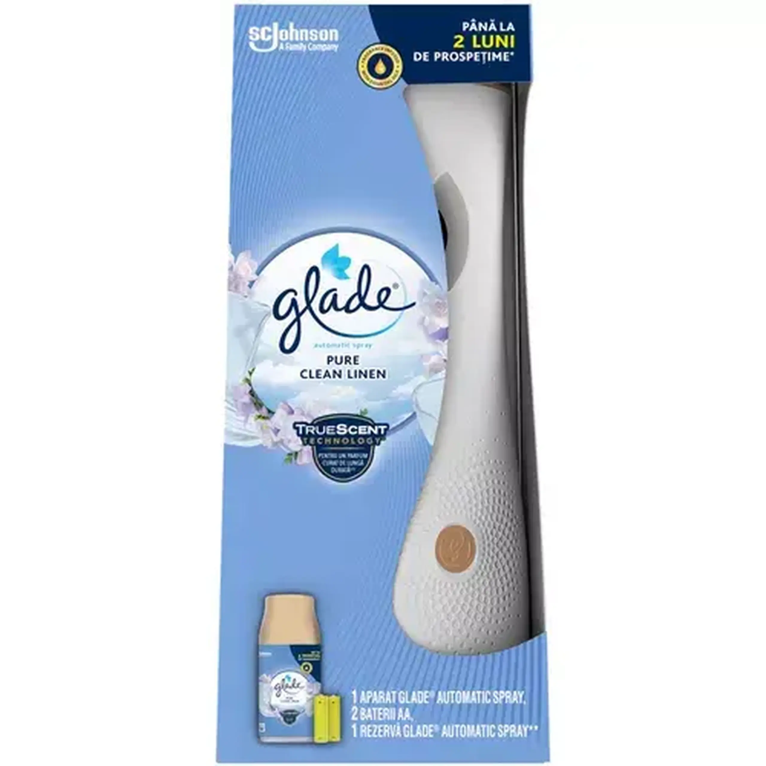 GLADE AUTO SPR APARAT CLEAN LINEN 269ML
