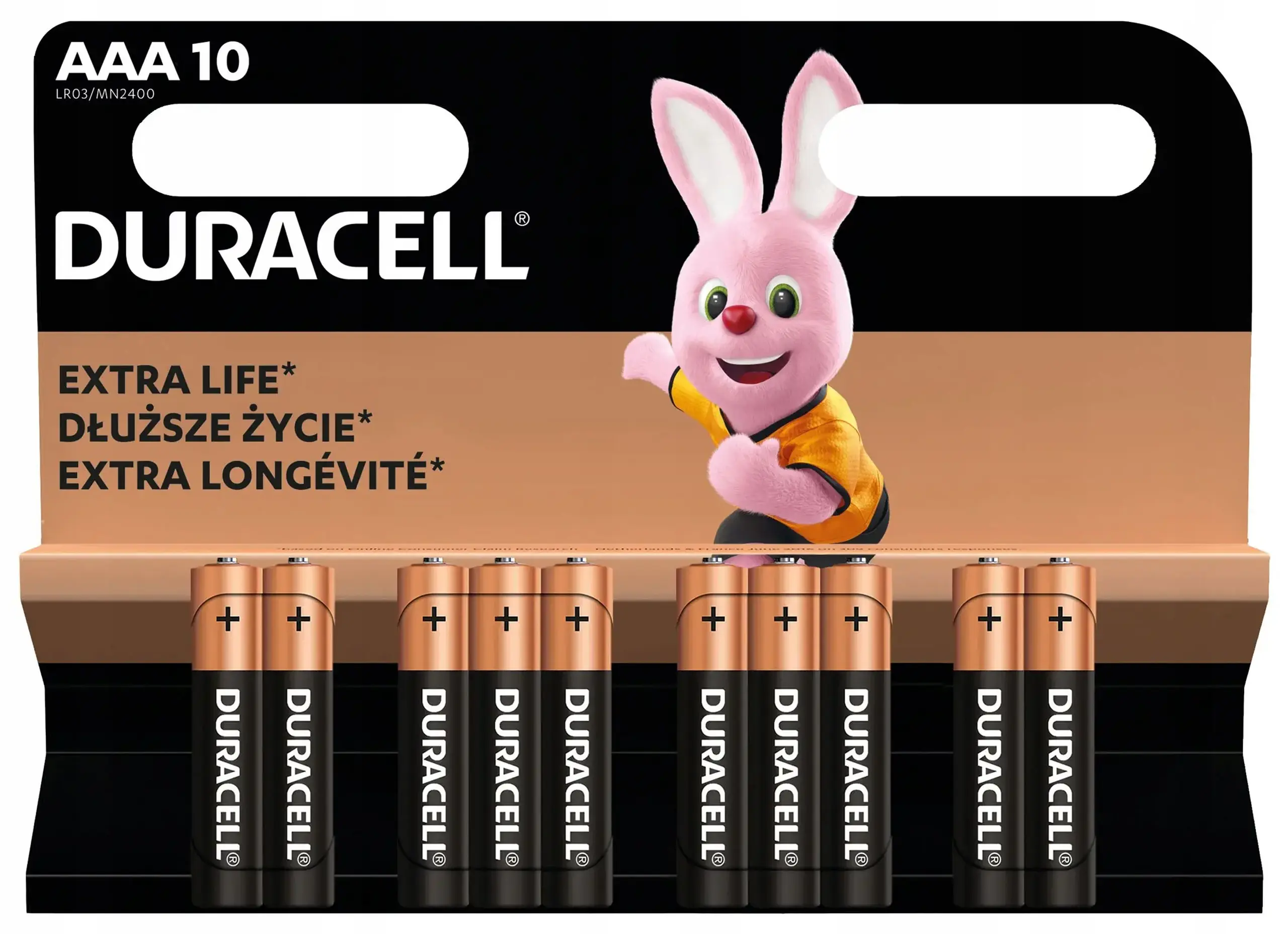 DURACELL AAA MN2400 K10 EUR