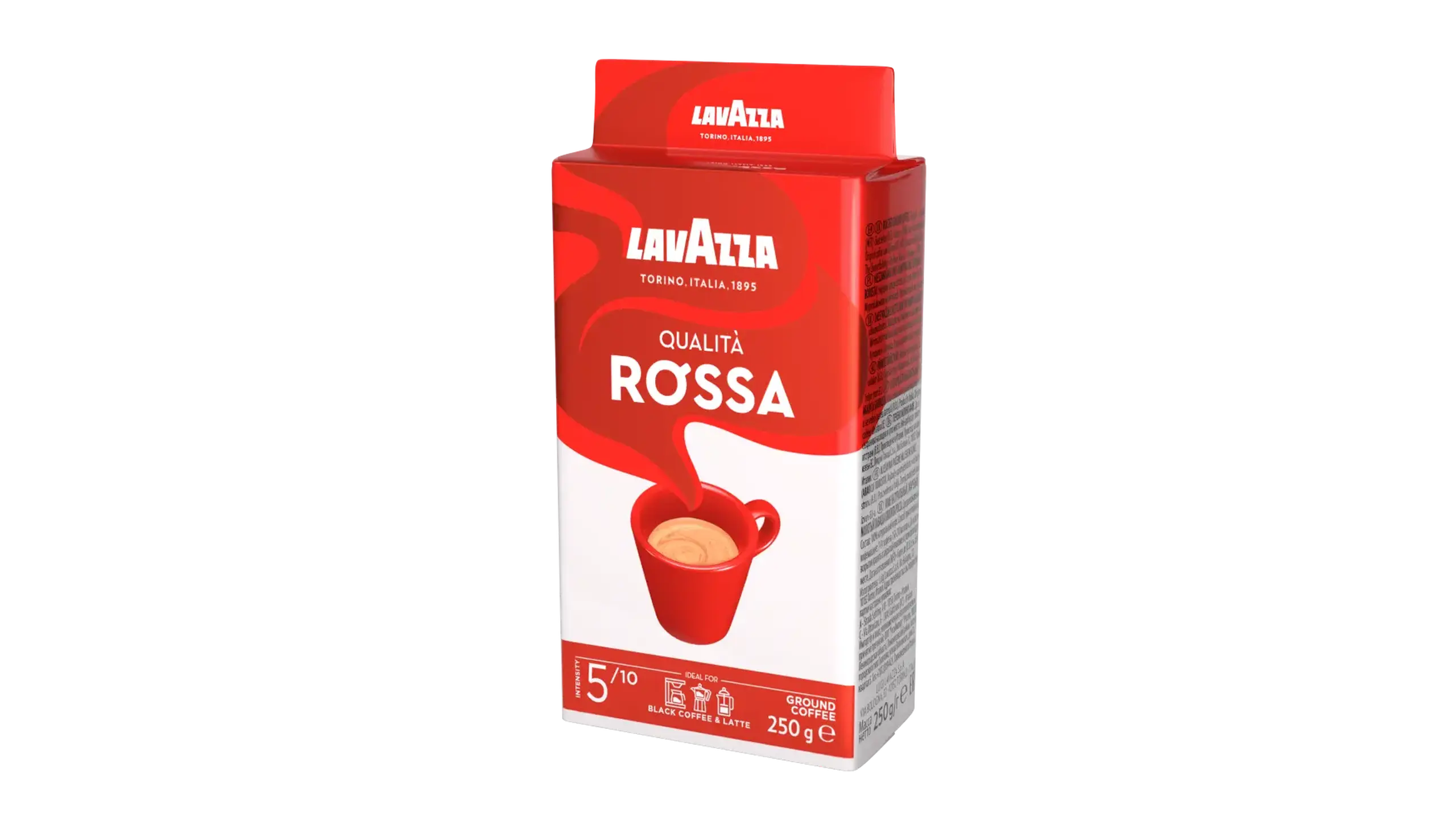 LAVAZZA Q. ROSSA 250G MACINATA