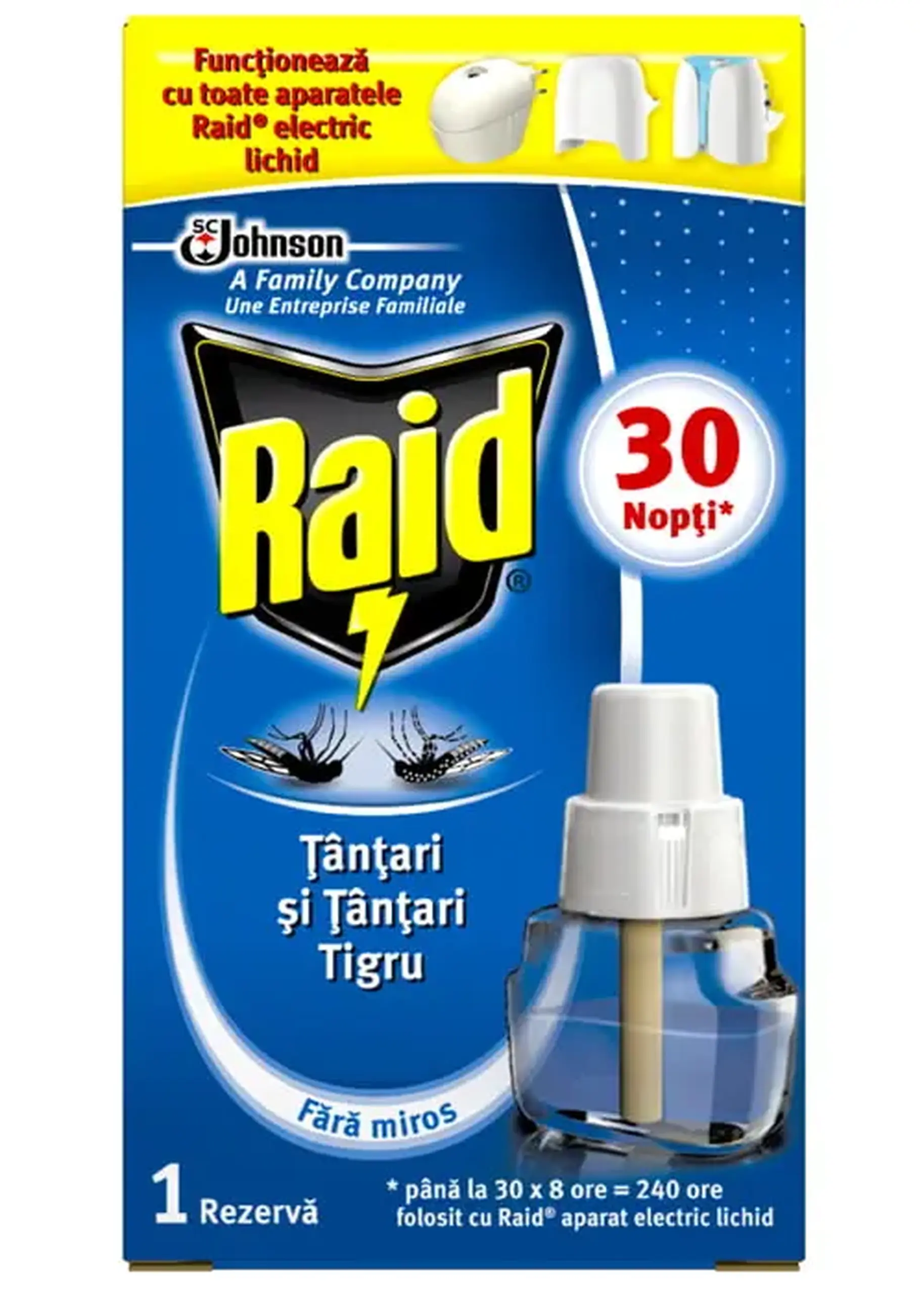 RAID APARAT&REZERVA LICHIDA 30NOPTI 21ML