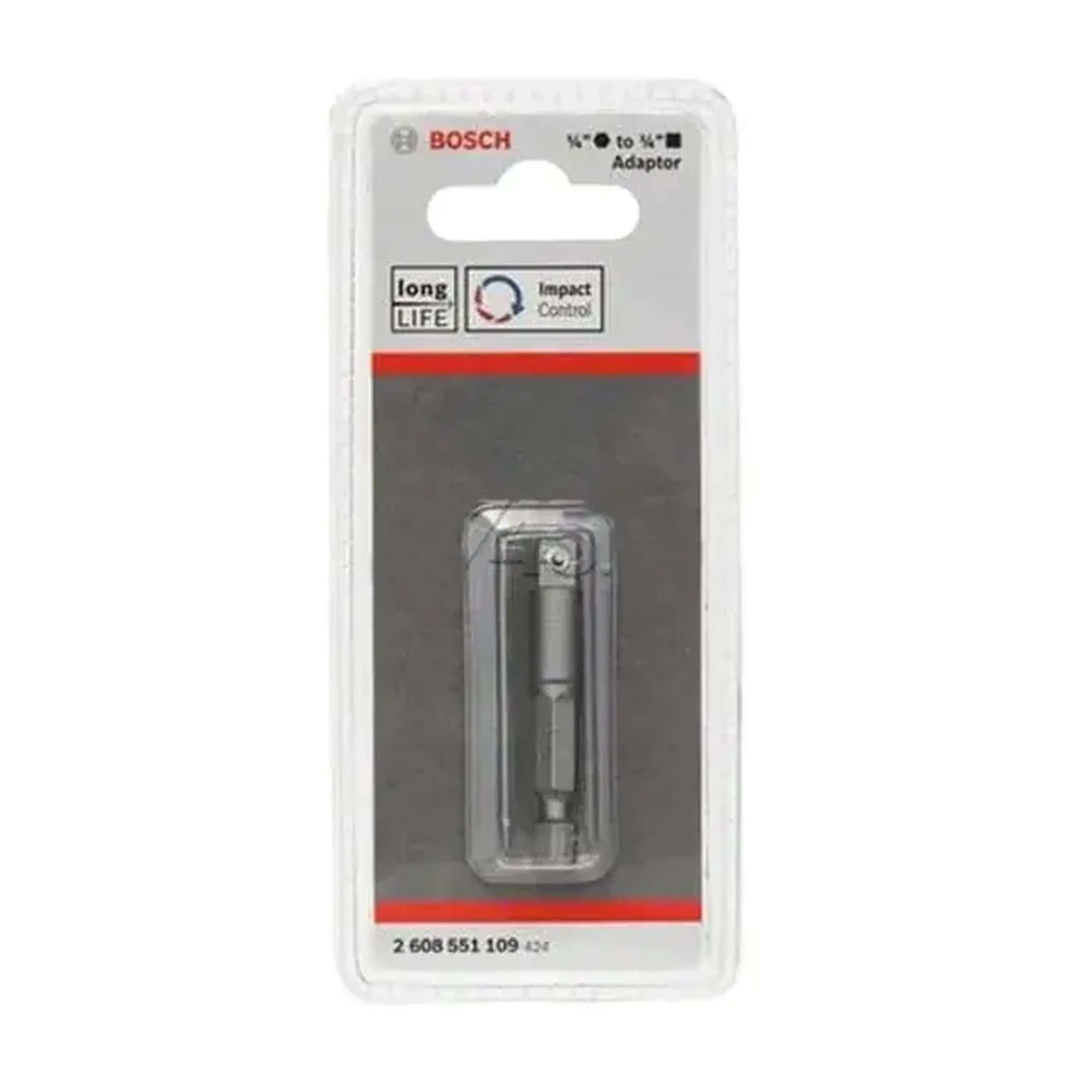 Adaptor pentru cap tubular hexagonal 1/4" 50 mm Bosch
