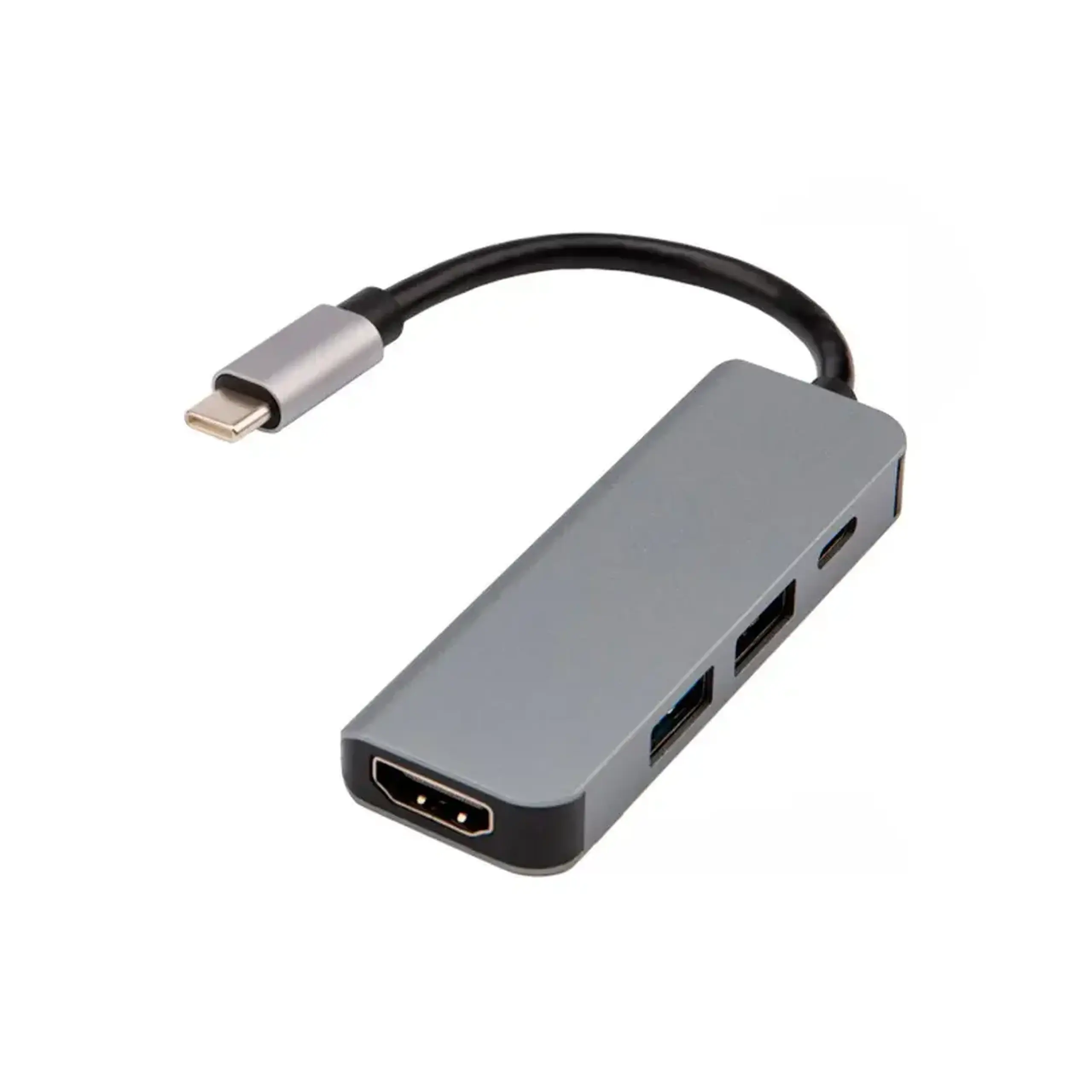 Adaptor USB 1 x HDMI / 2 x USB 3.0 / 1 x TYPE-C PD 11 cm Rexant