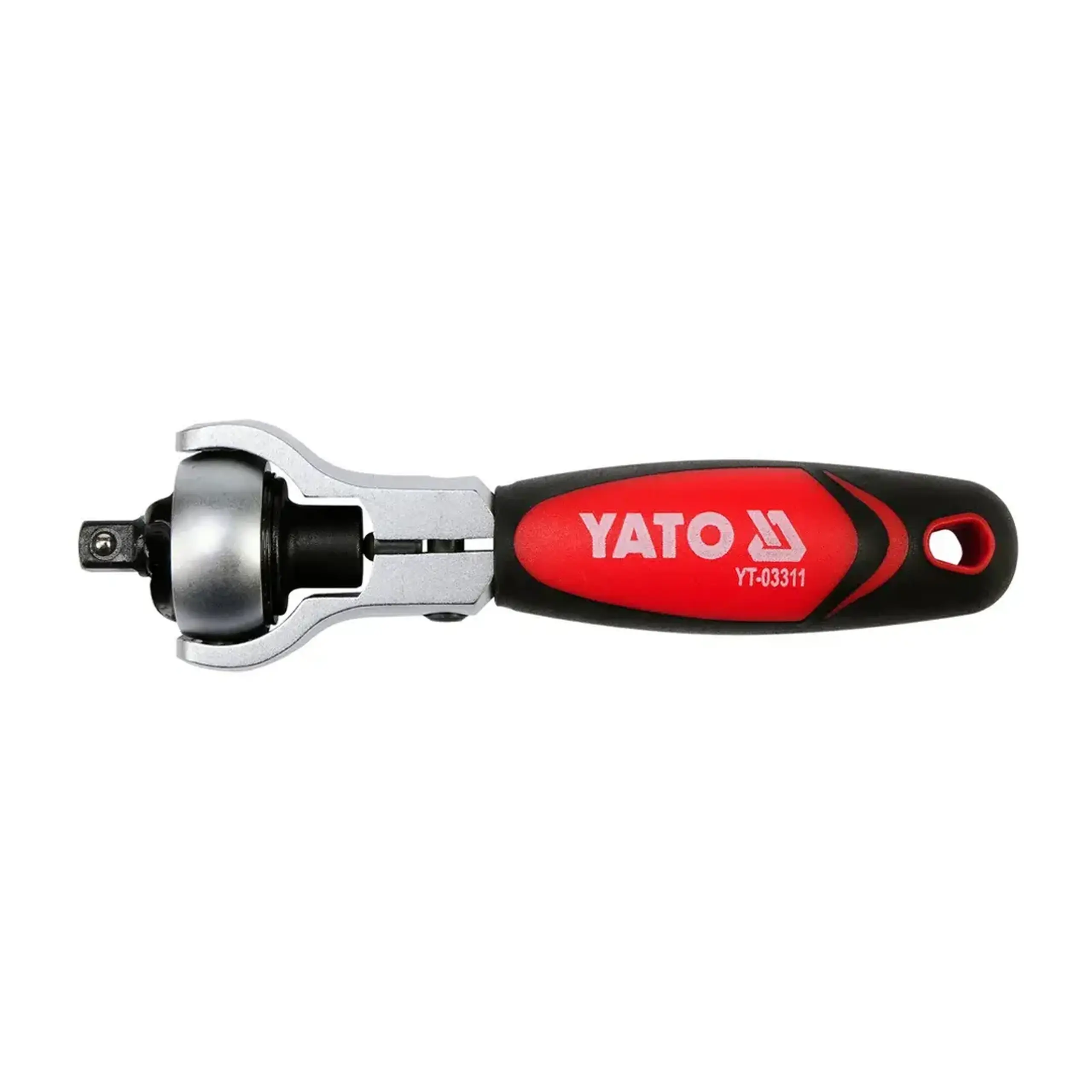 Cheie cu clichet cu cap rotativ 1/4" DIN3122 115 mm Yato