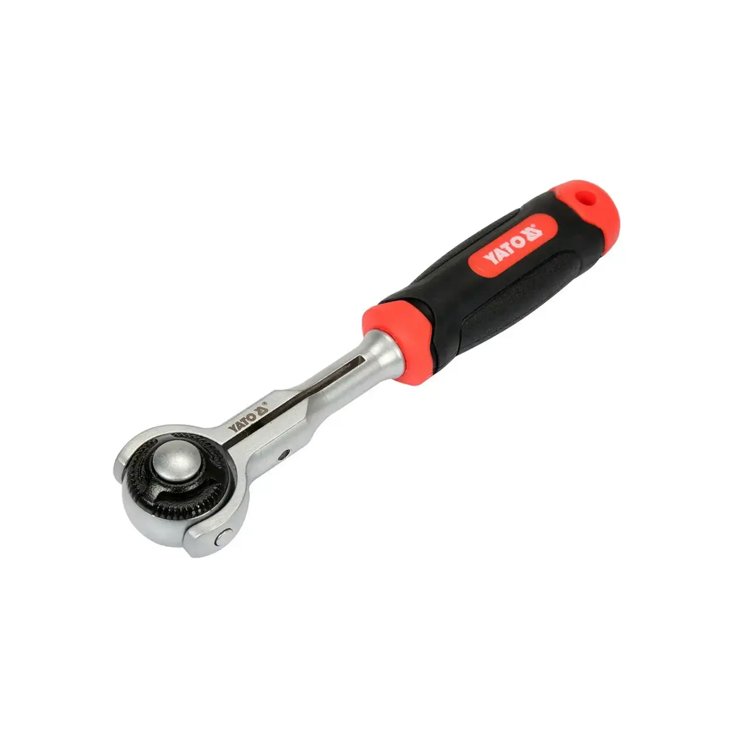 Cheie cu clichet cu cap rotativ 1/4" DIN3122 115 mm Yato - Dimensiuni (L x W x H x Ø) 145 mm