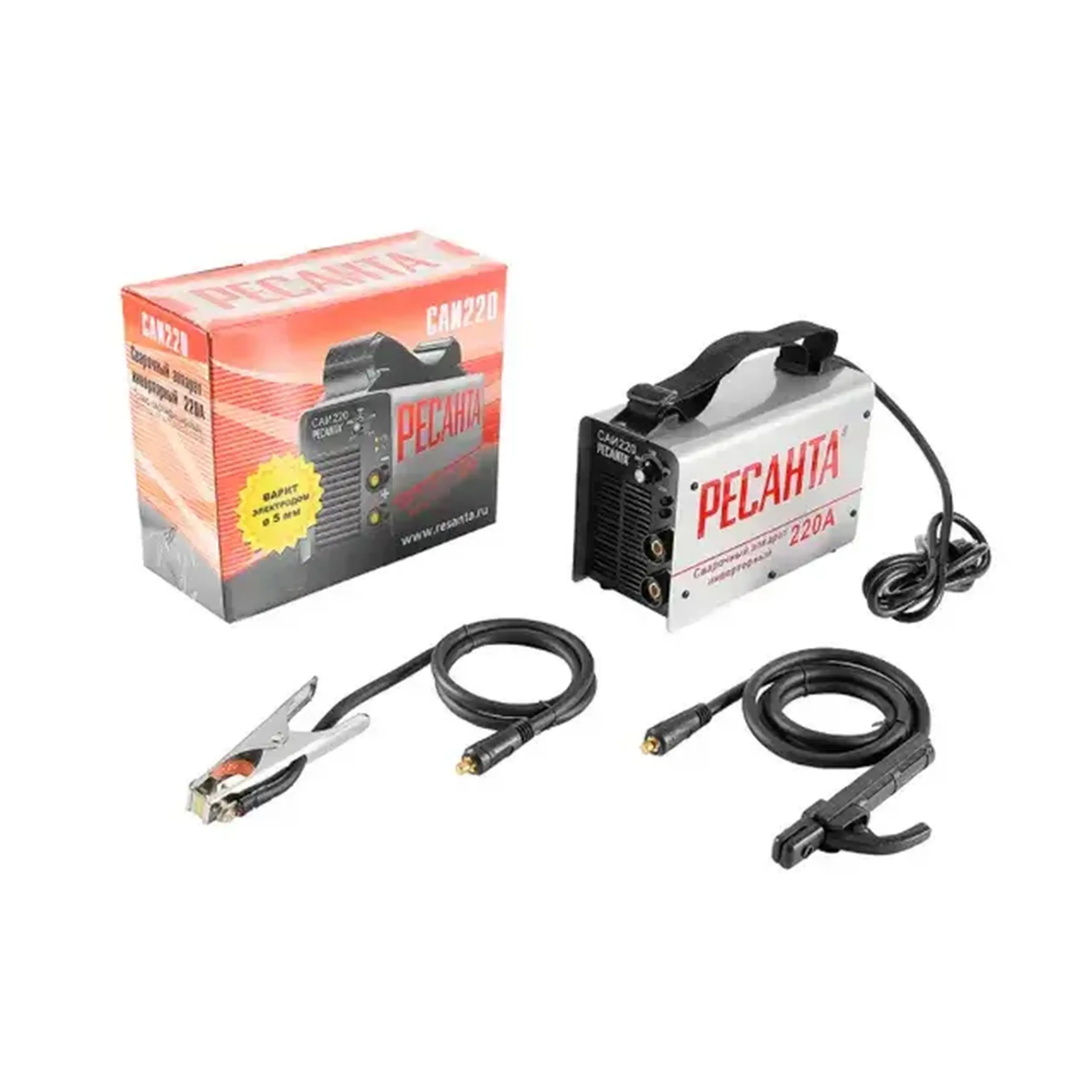 Aparat de sudat cu invertor RESANTA САИ-220 MMA 220 A 7.8 kW 260 V