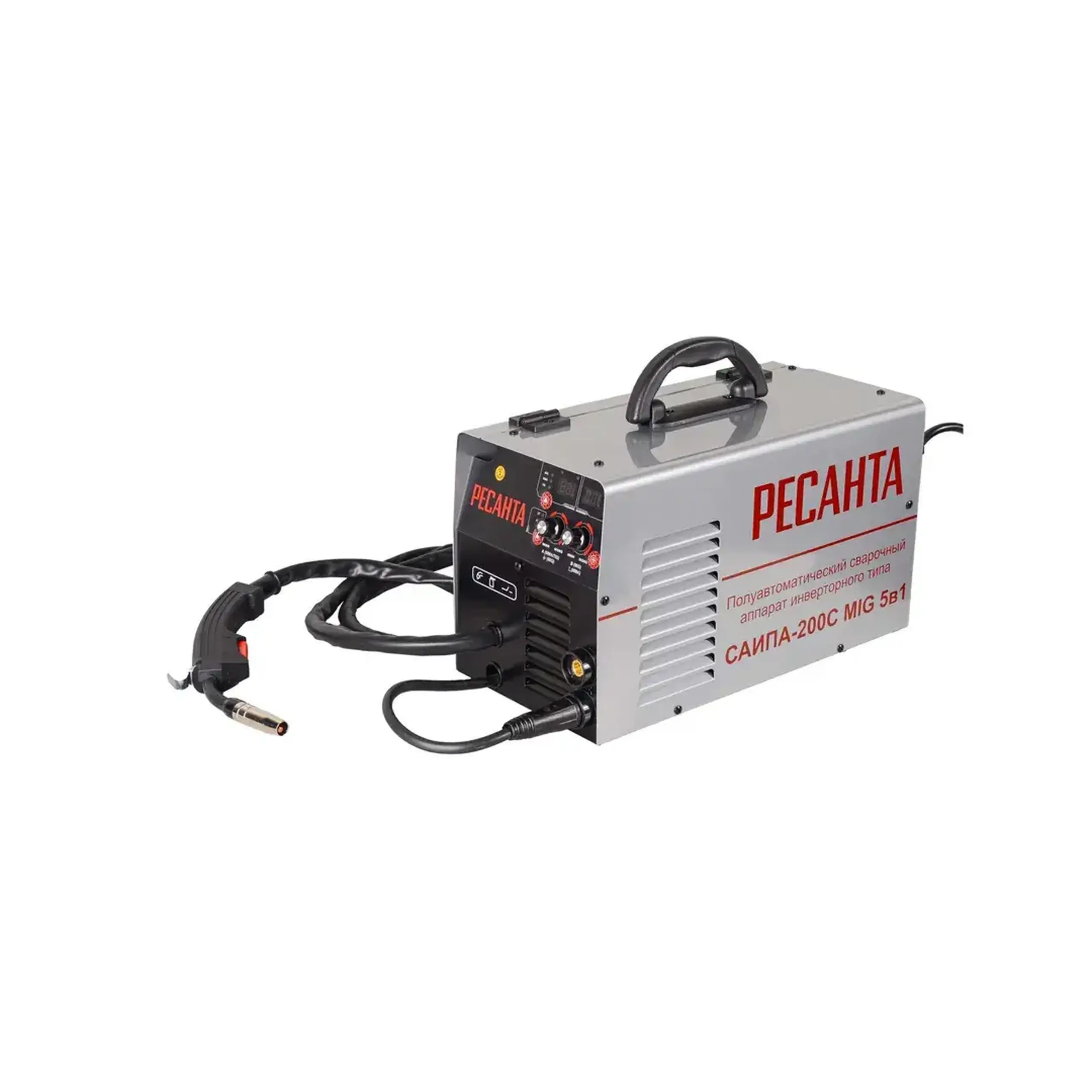 Aparat de sudat semiautomat САИПА-200C MIG/MAG/MMA/FCAW/TIG 15 - 200 A 6.9 kW 220 - 240 V