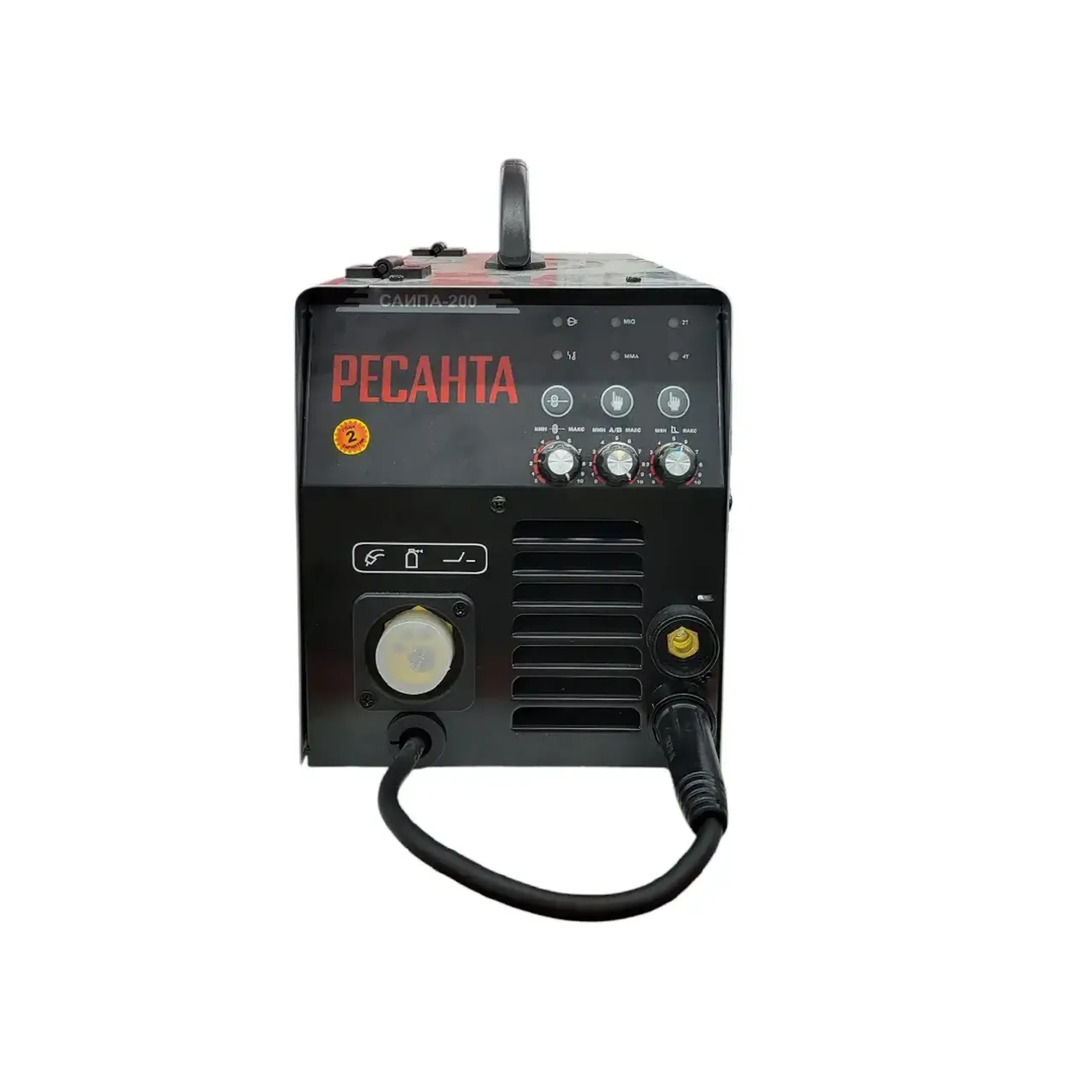 Aparat de sudat semiautomat SAIPA-200 MIG/MAG 30 - 200 A 6.9 kW 220 - 240 V RESANTA
