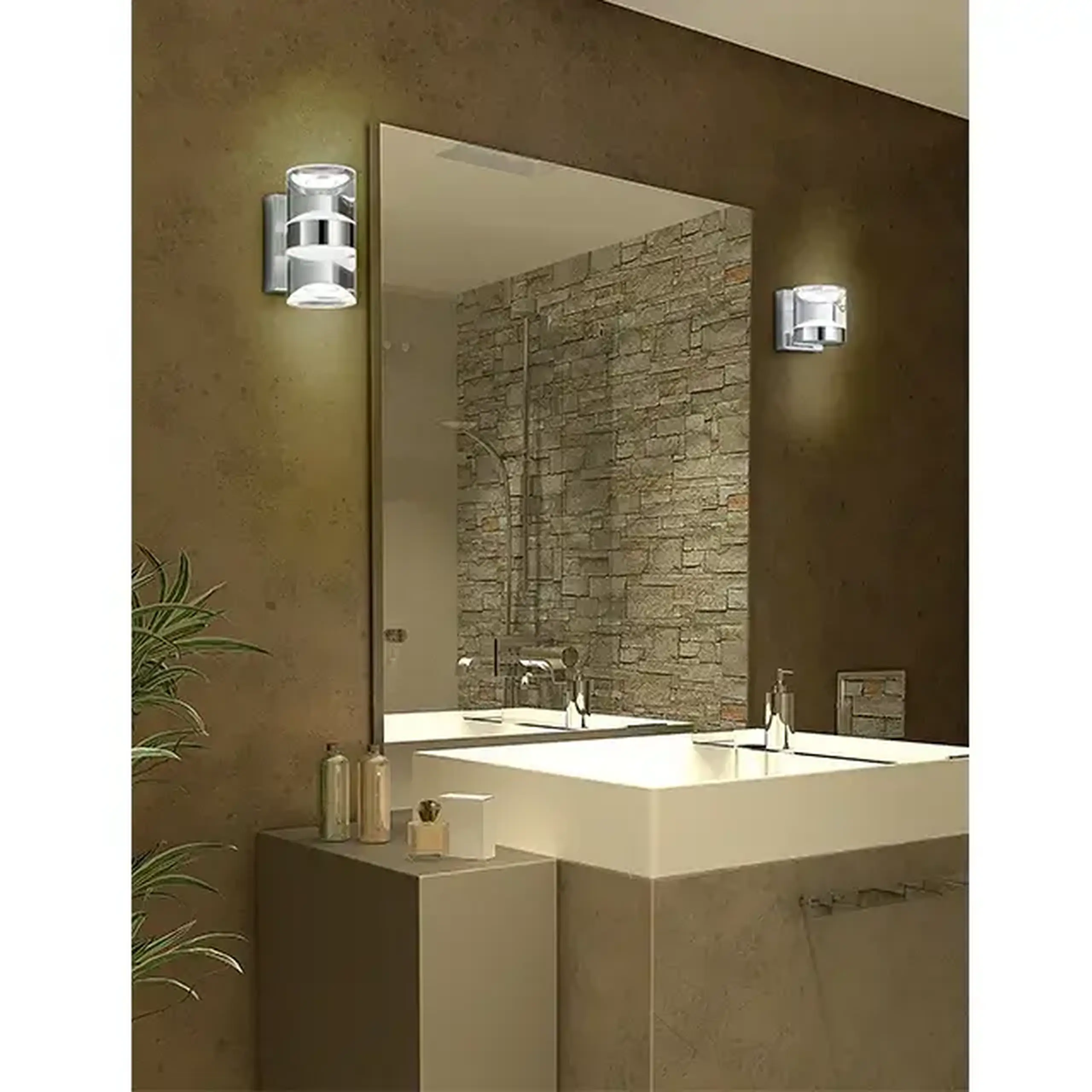 Aplică LED BRIAN 3.6 W SMD IP44 3000 K 220 - 240 V Trio