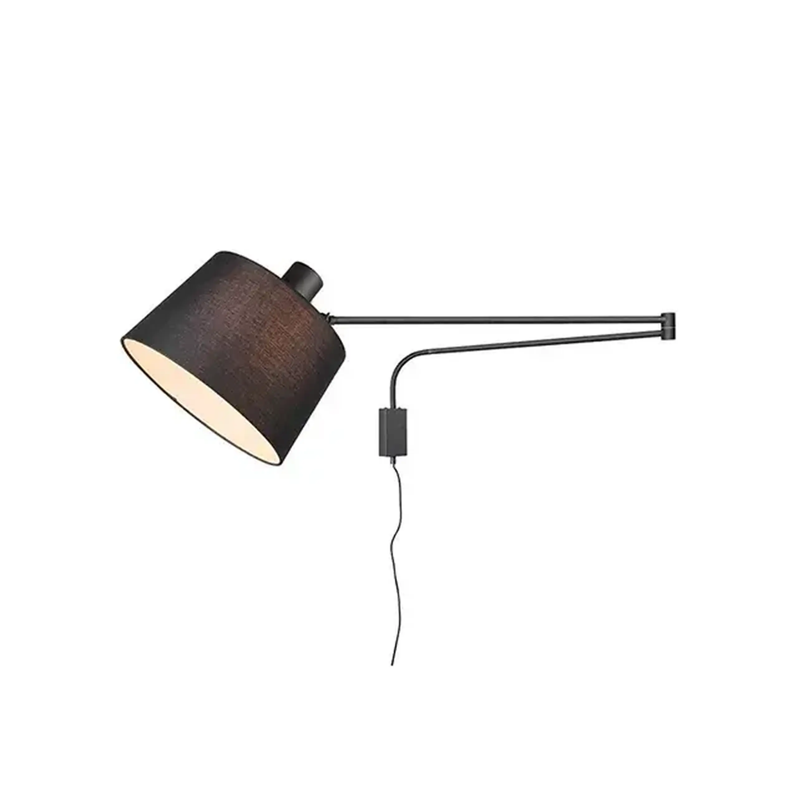 Aplică BALDO 40 W E27 IP20 220 - 240 V Trio - Culoare Negru