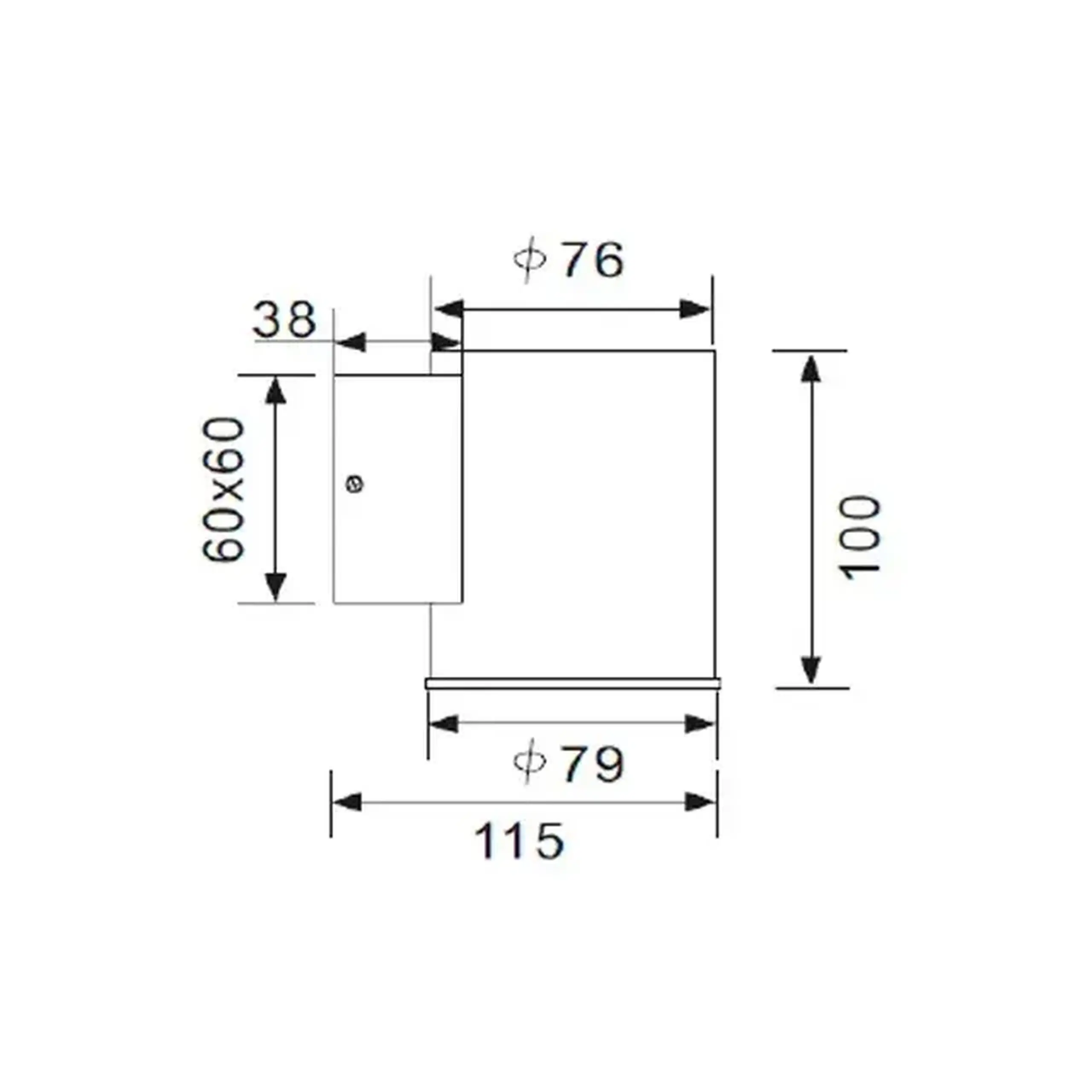 Aplică LED CALI 7 W SMD 450 lm 220 - 240 V IP44 Trio