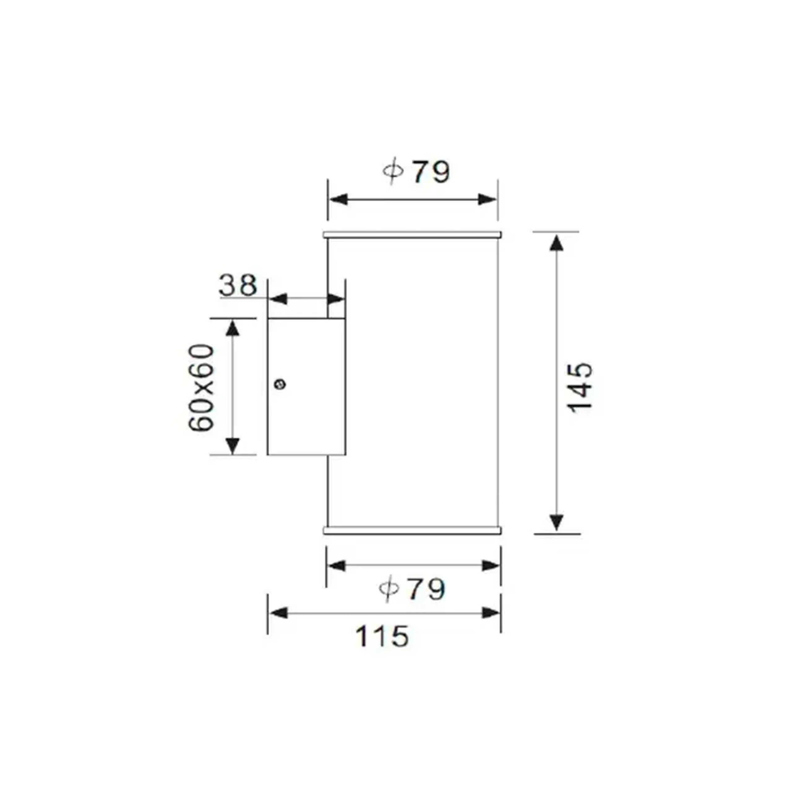 Aplică LED CALI 11 W SMD 900 lm 220 - 240 V IP44 Trio