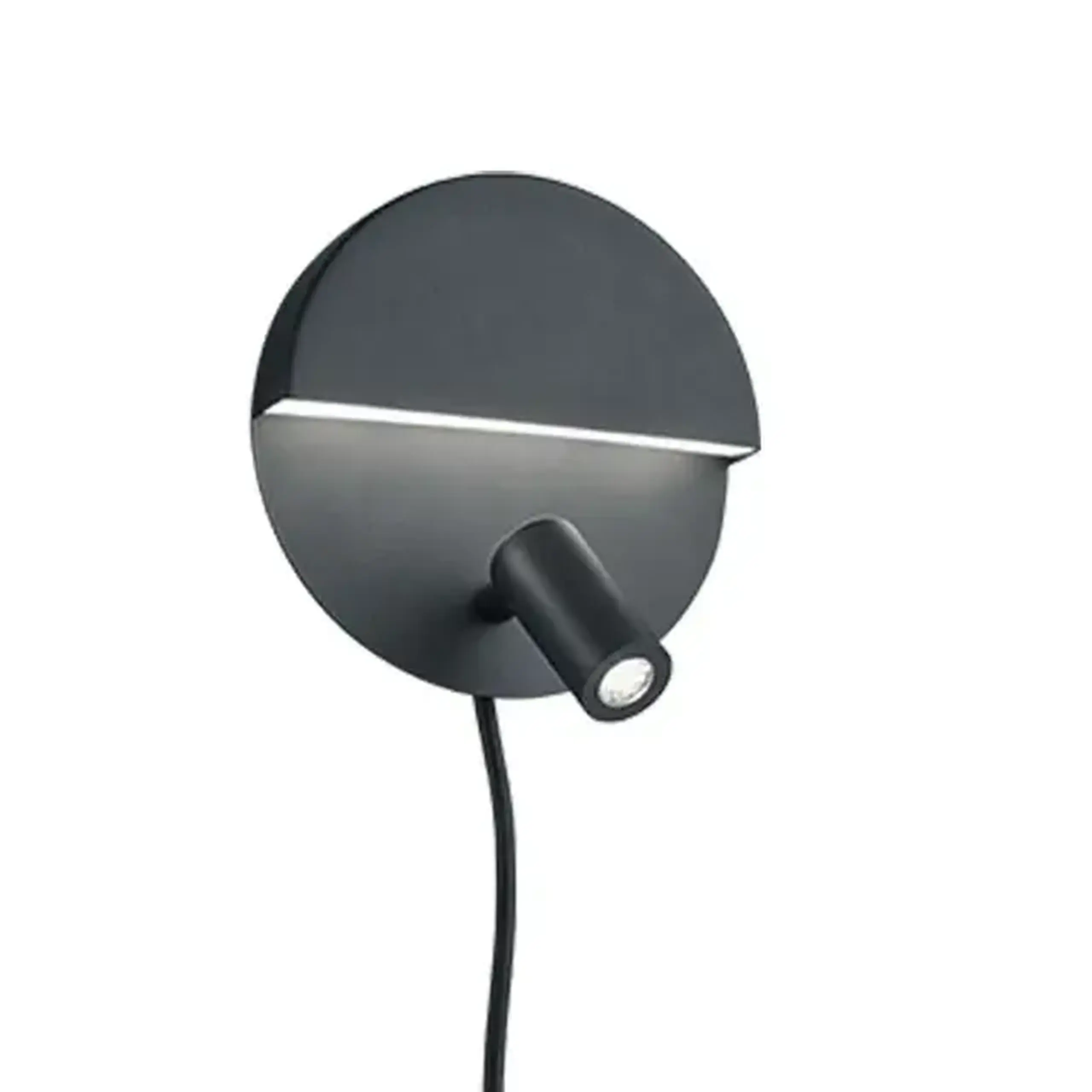 Aplică LED MARIO 6 W SMD IP20 3000 K 220 - 240 V Trio - Culoare Negru mat