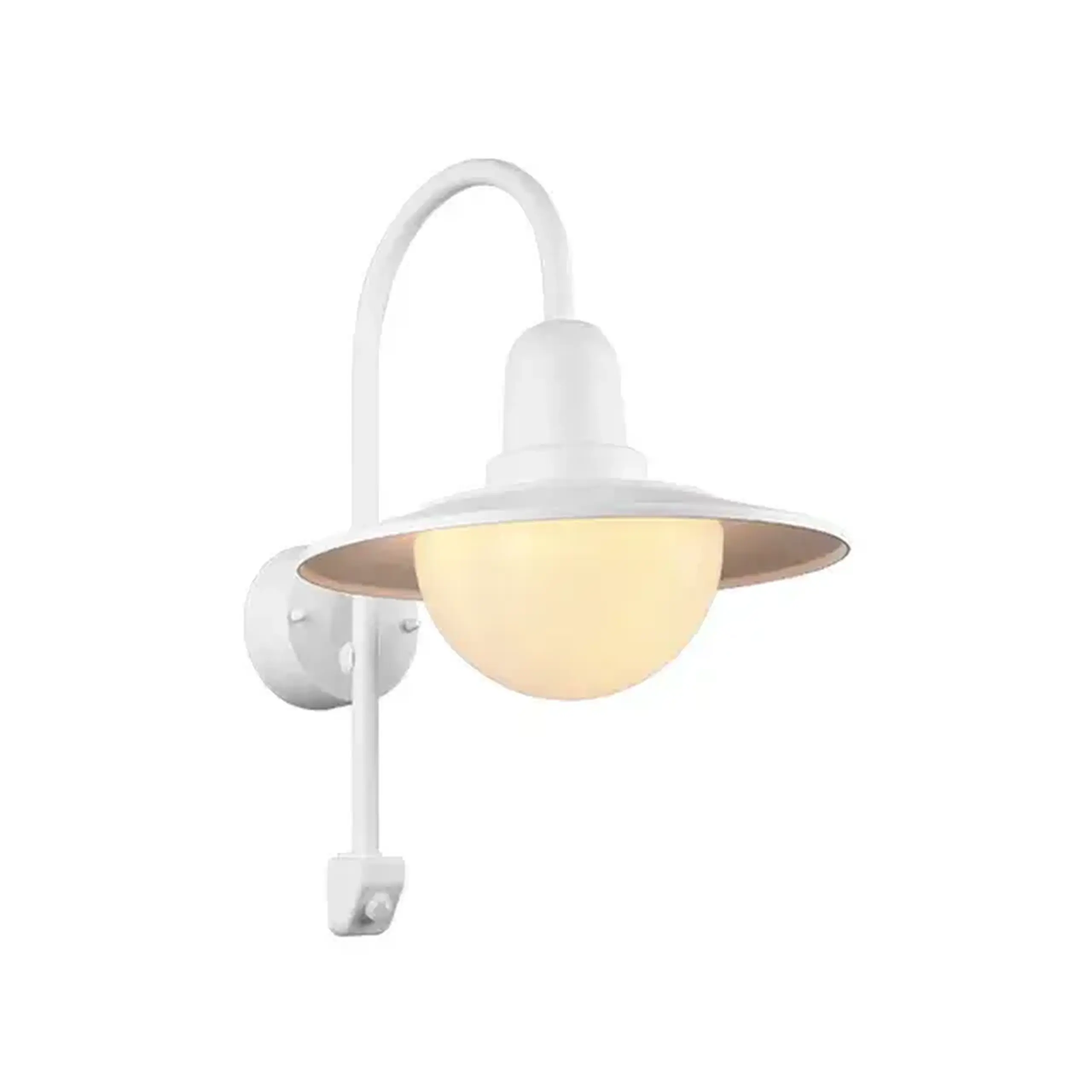 Aplică cu senzor NORMAN 40 W E27 220 - 240 V IP44 Trio - Culoare Alb