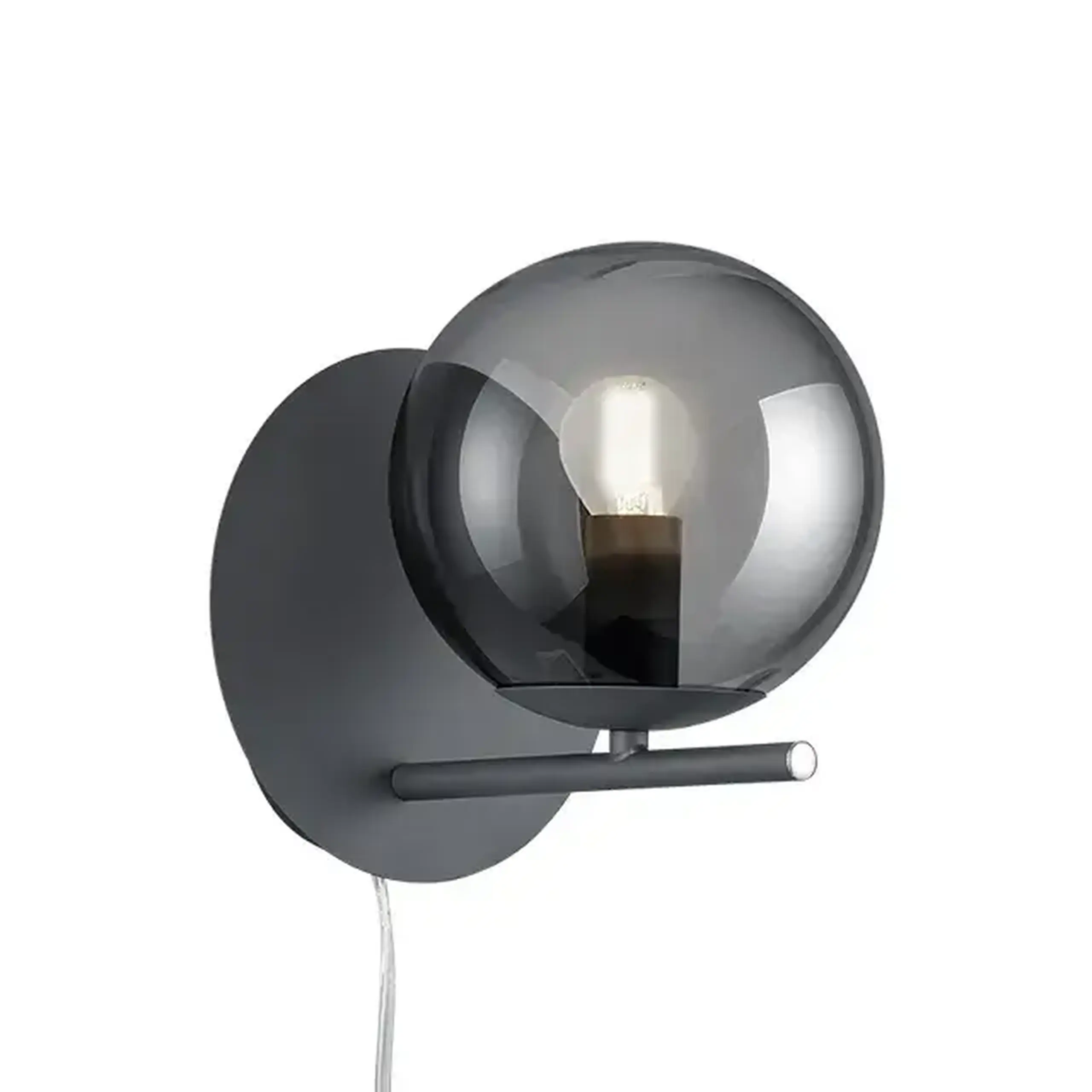 Aplică PURE 28 W E14 IP20 220 - 240 V Trio - Culoare Antracit