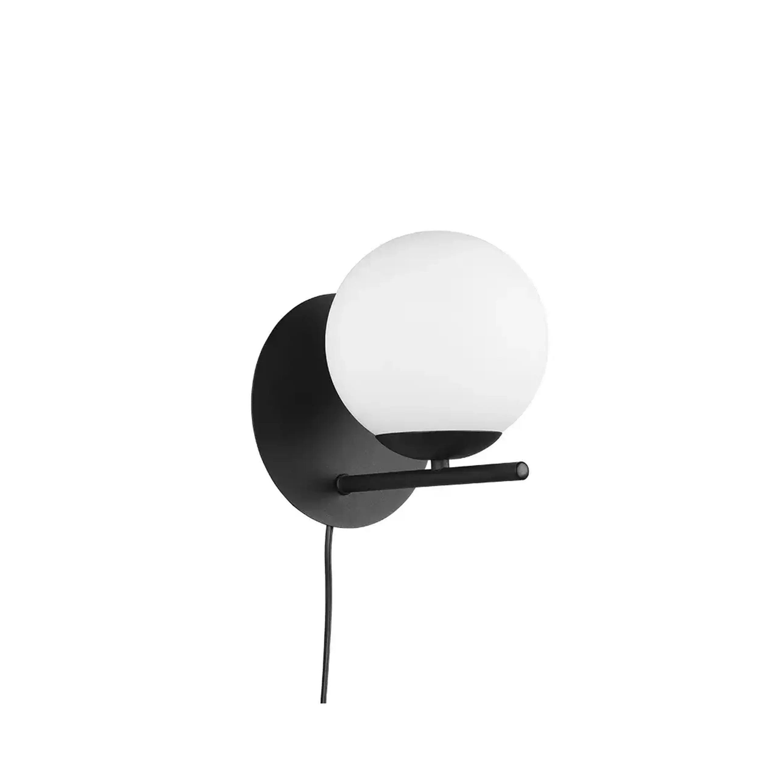 Aplică PURE 28 W E14 IP20 220 - 240 V Trio - Culoare Negru mat